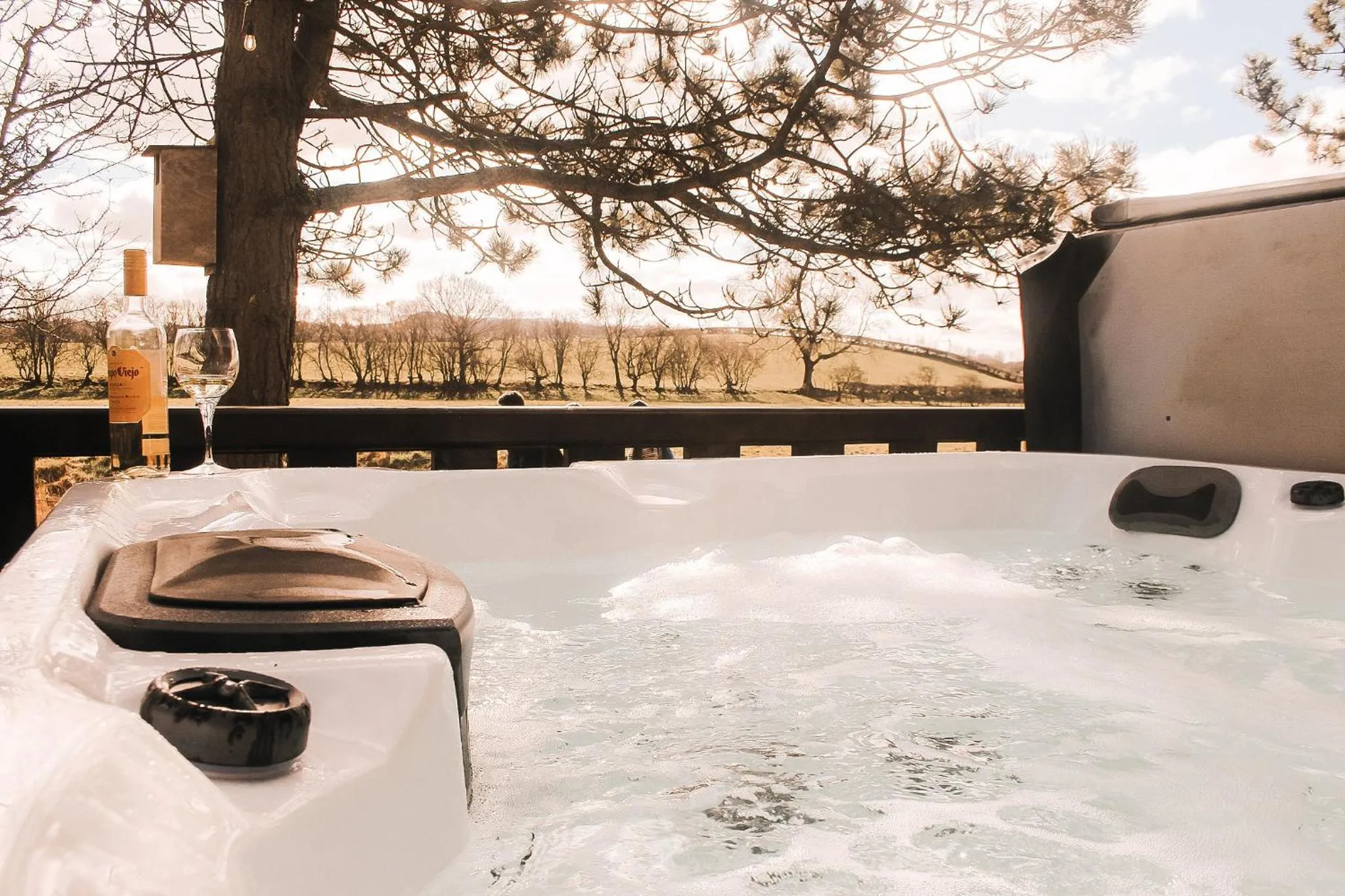 Spa and wellness centre/facilities in Keer Side Lodge, Luxury lodge with private hot tub at Pine Lake Resort