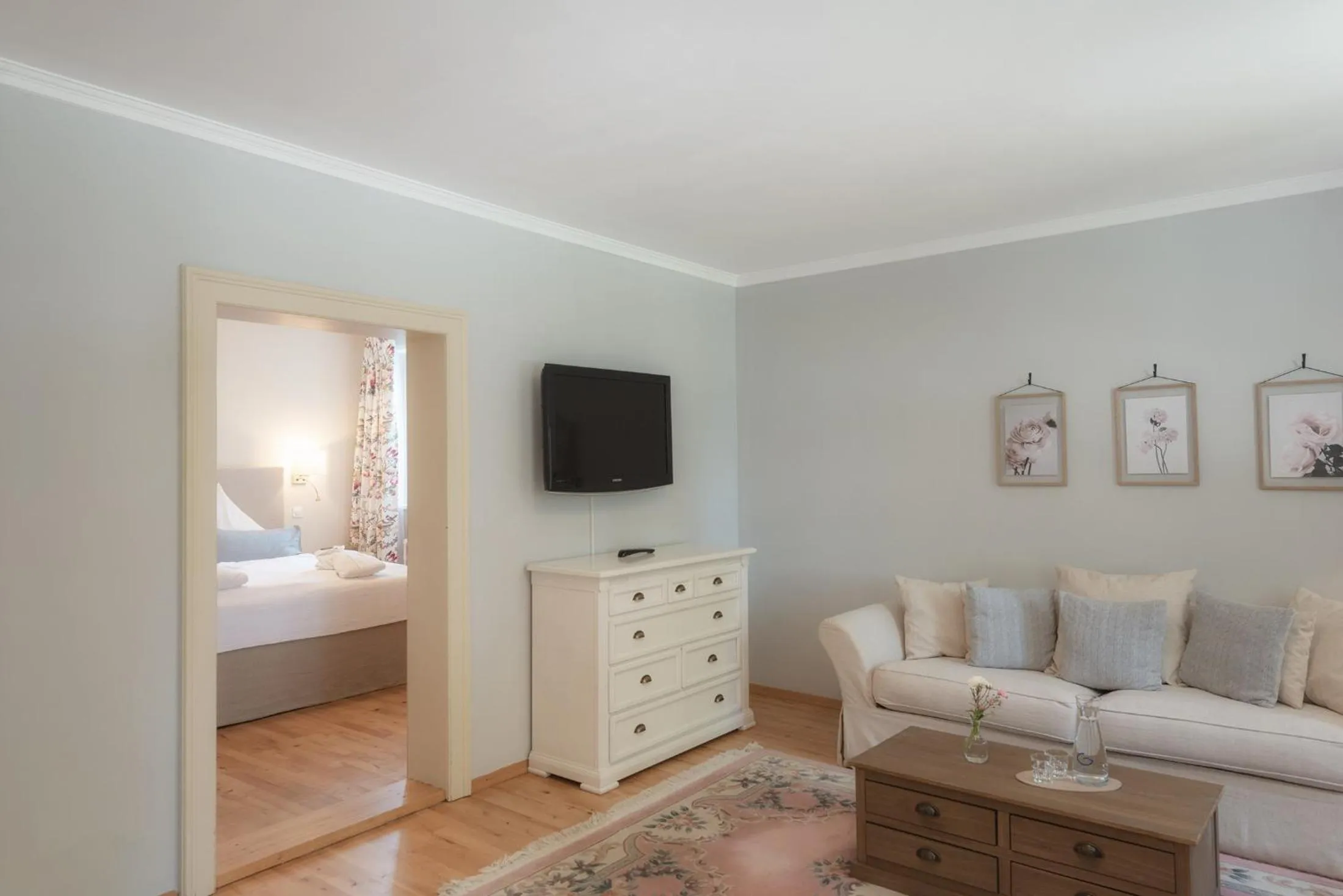 Living room in Biohotel Schlossgut Oberambach