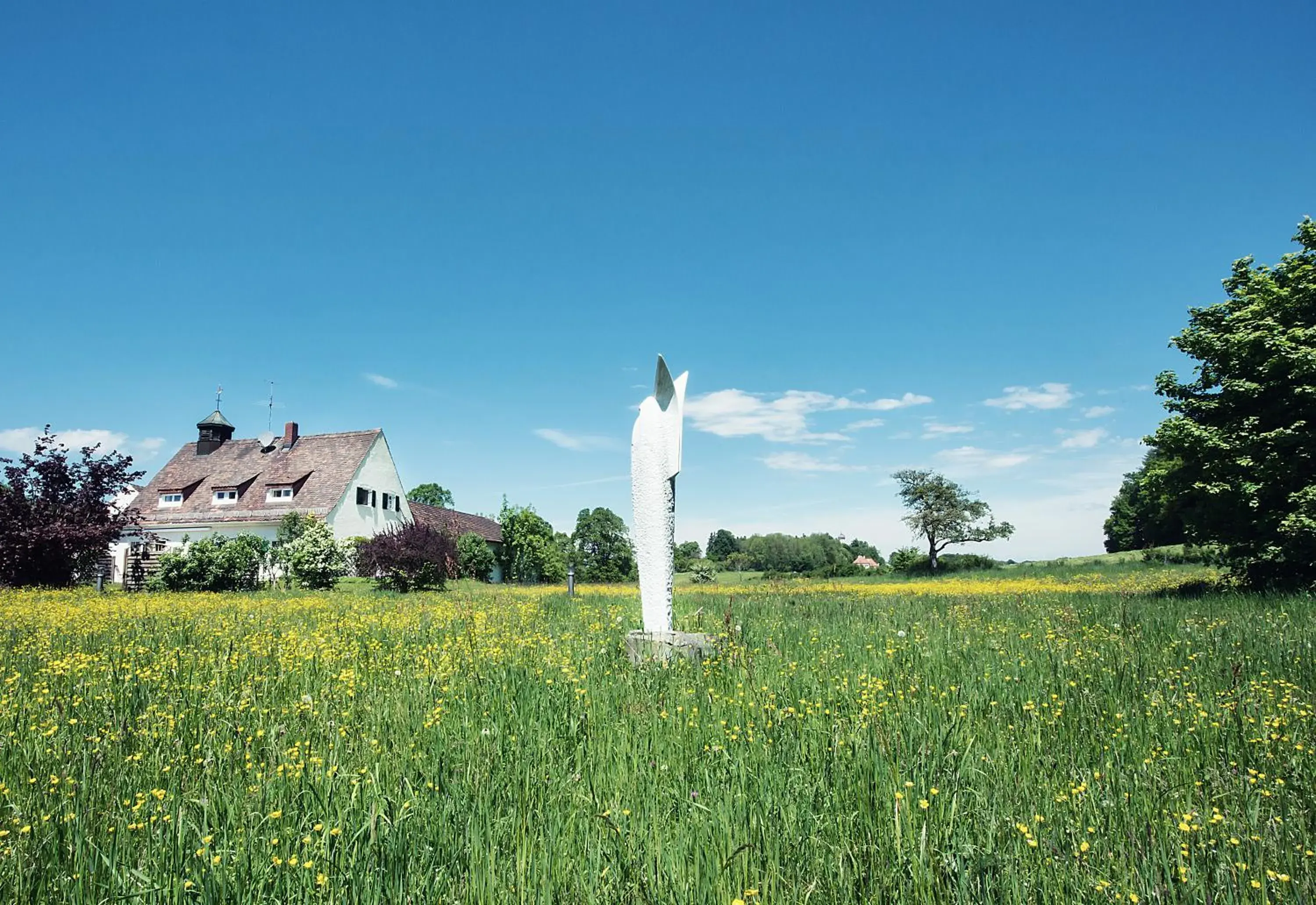 Classic Single Room with Garden View in Biohotel Schlossgut Oberambach Classic Single Room with Garden View in Biohotel Schlossgut Oberambach