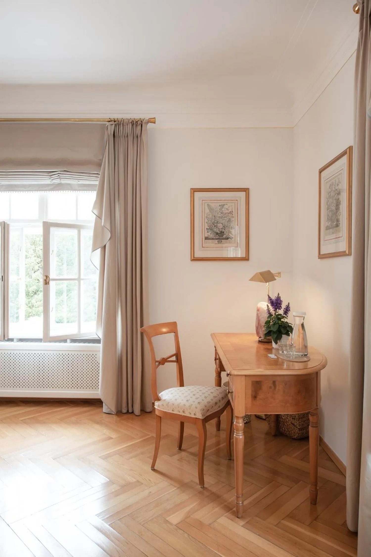 Living room in Biohotel Schlossgut Oberambach