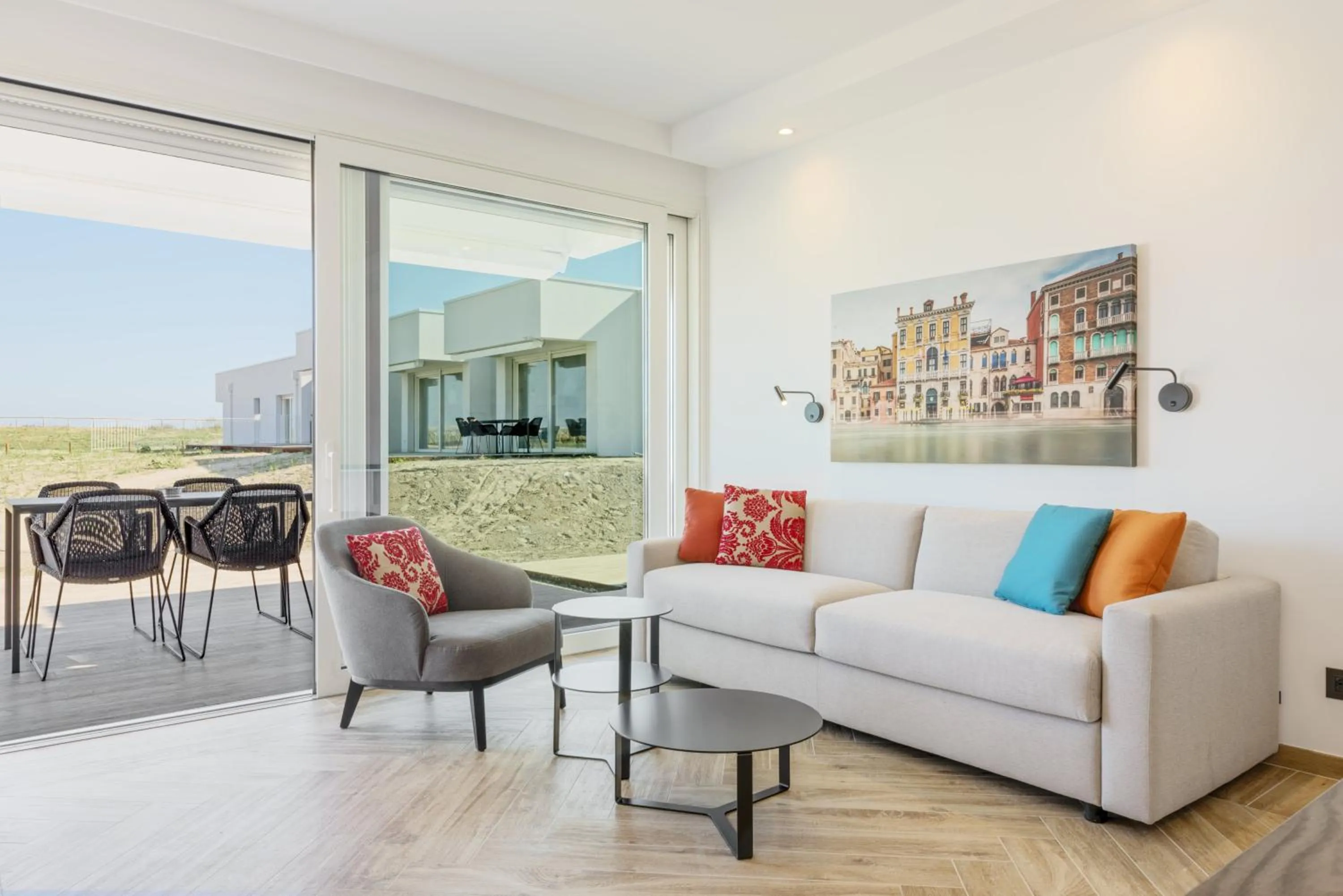 Living room in Hapimag Apartments Cavallino