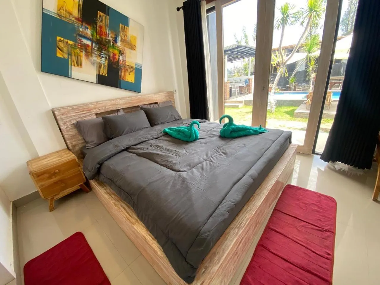 Bed in Batur Homestay and Lodge