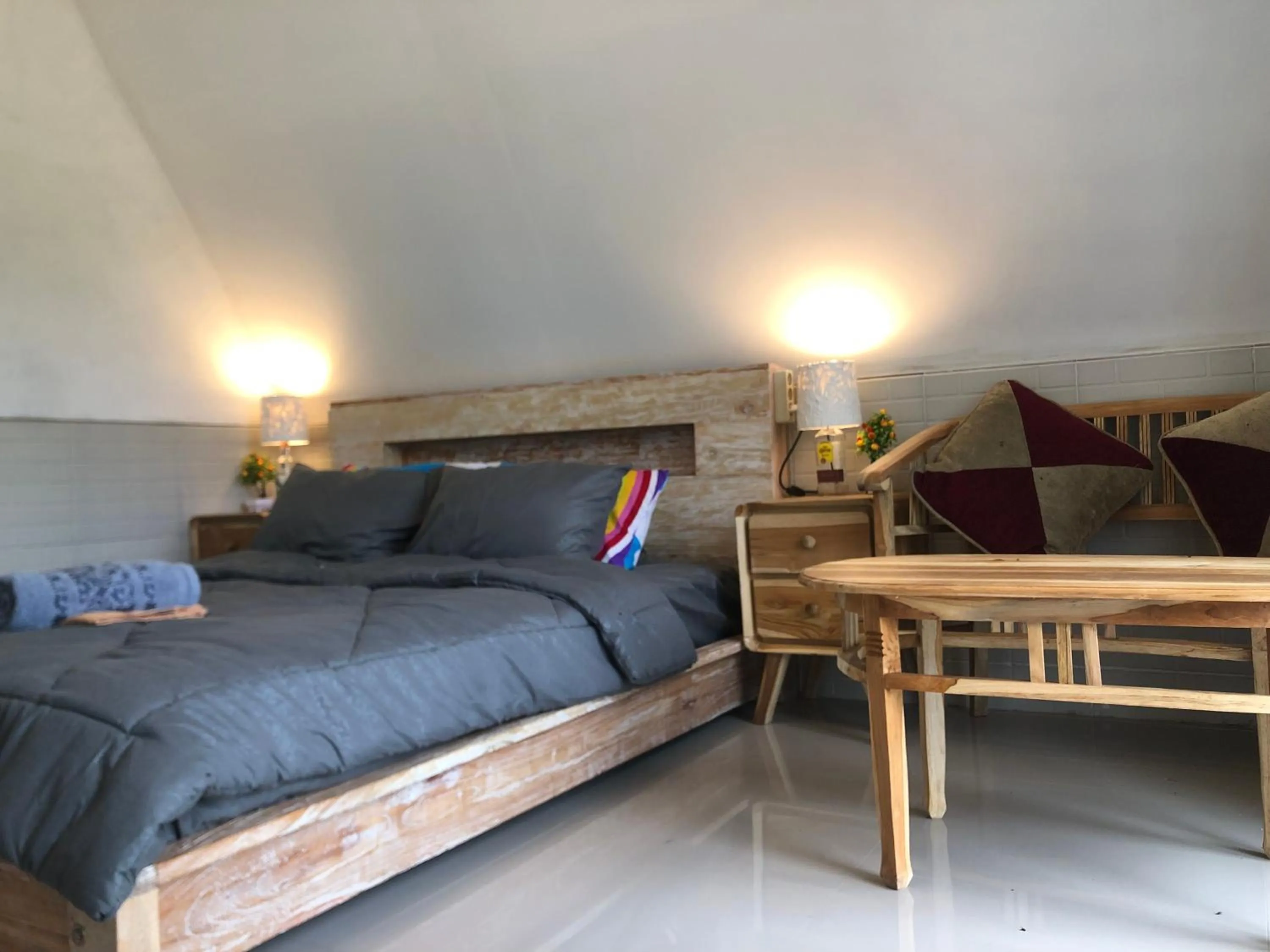 Bed in Batur Homestay and Lodge