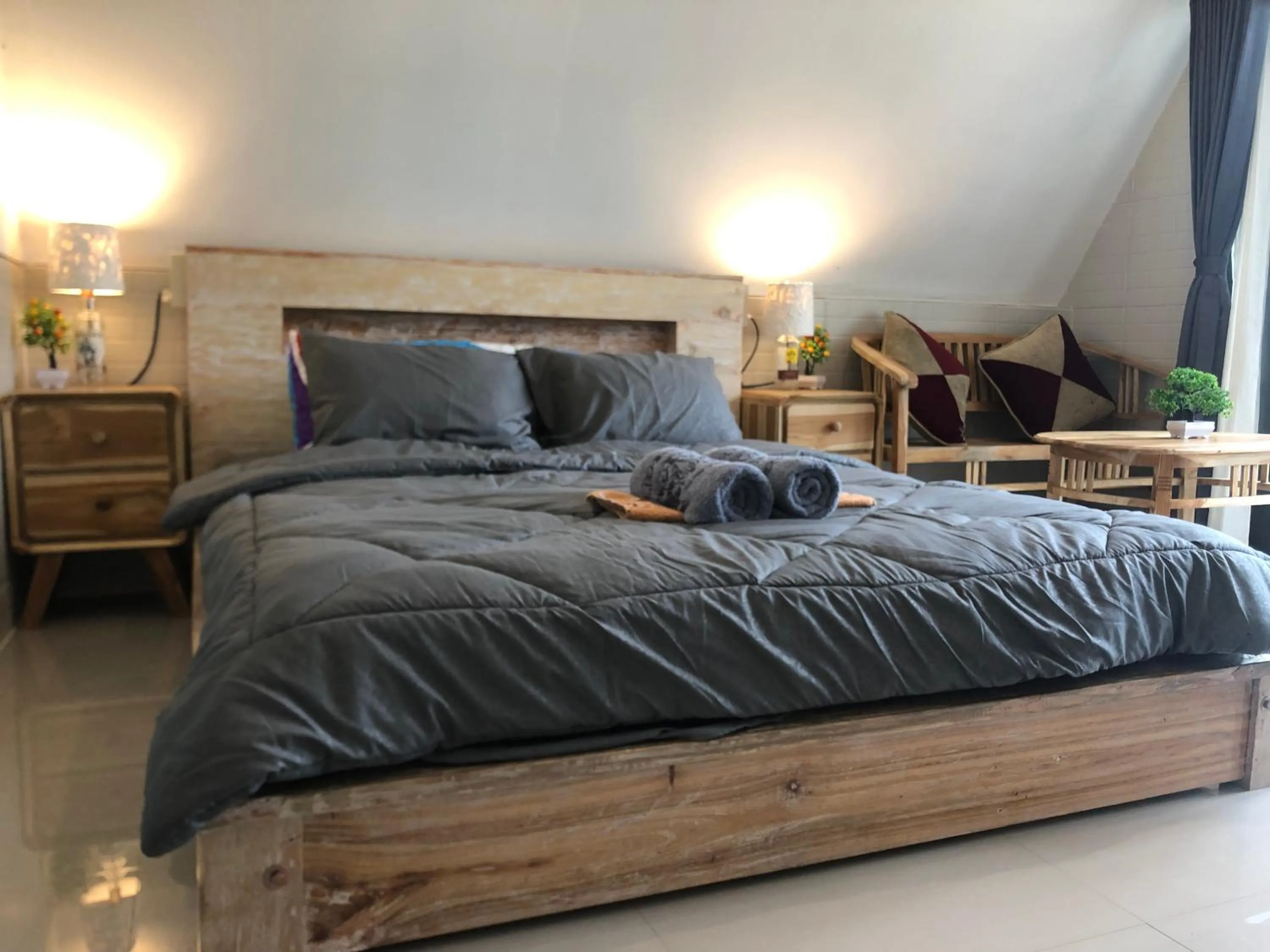 Bed in Batur Homestay and Lodge