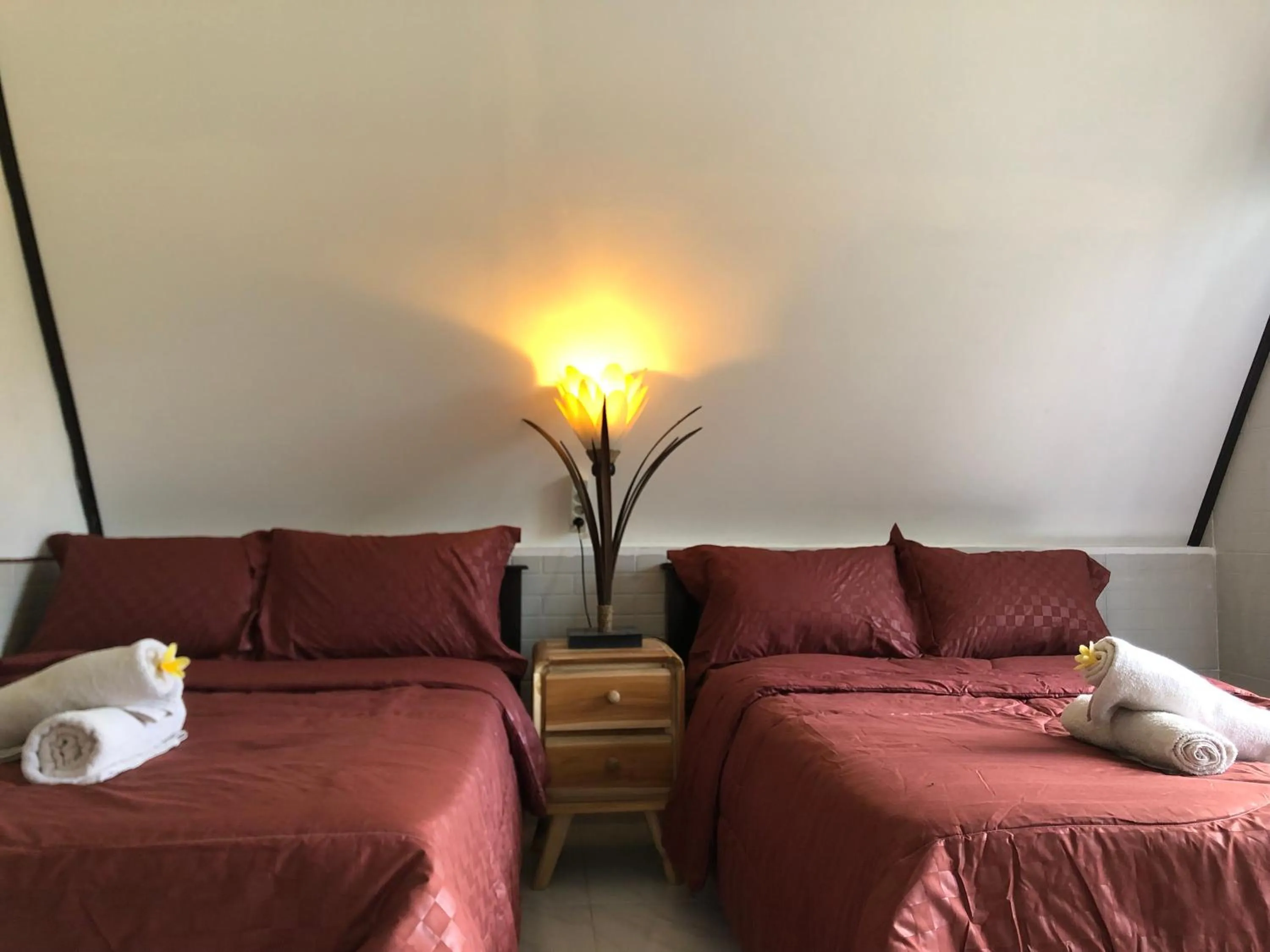 Bed in Batur Homestay and Lodge