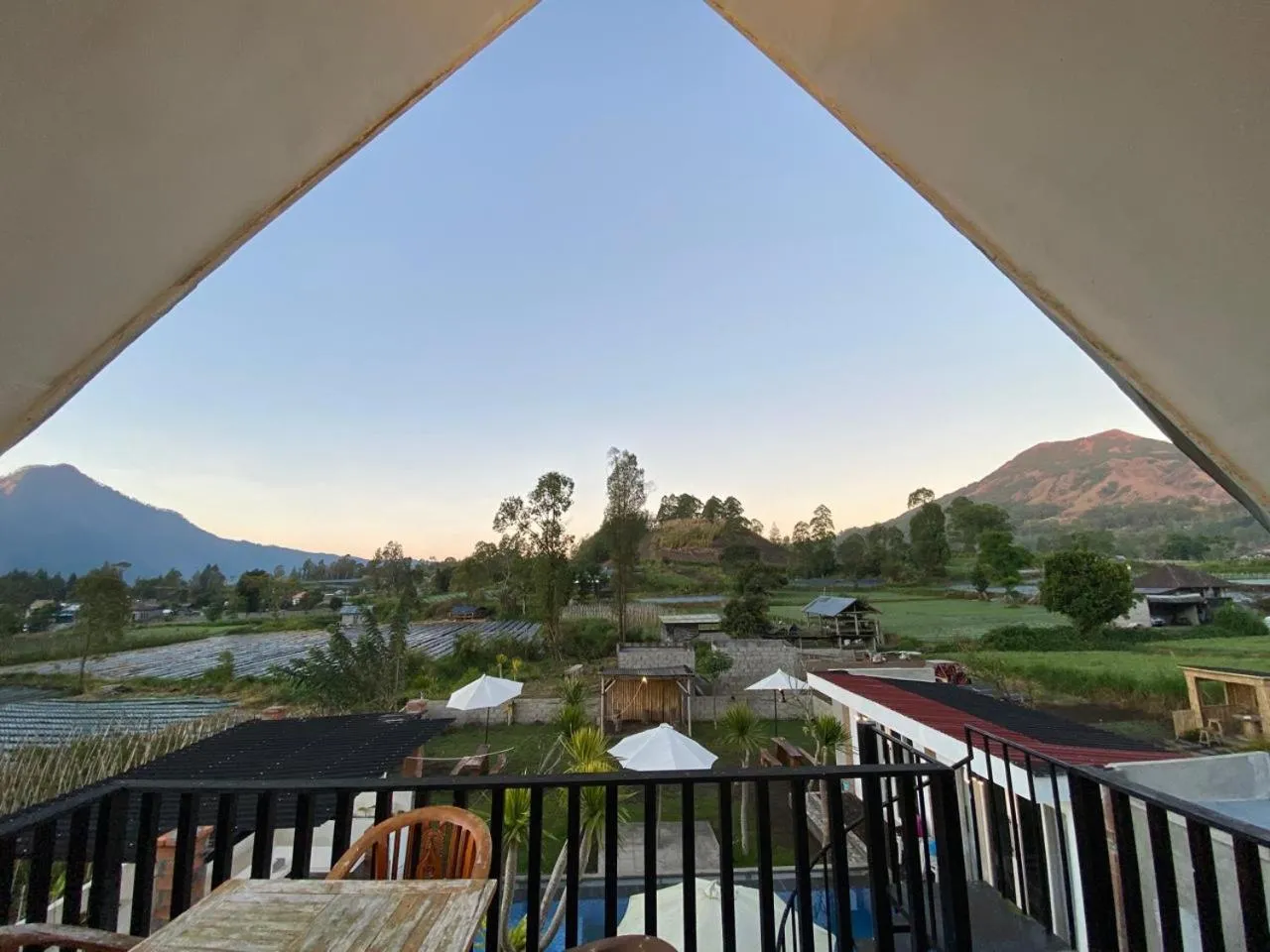 Natural landscape in Batur Homestay and Lodge