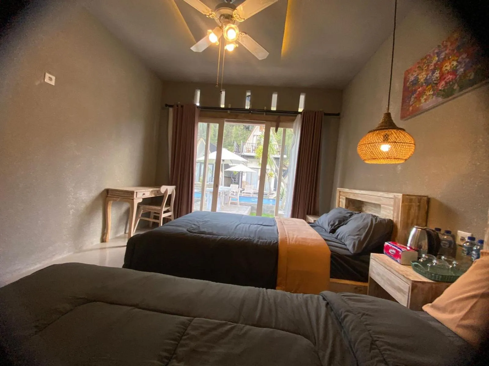 Bed in Batur Homestay and Lodge