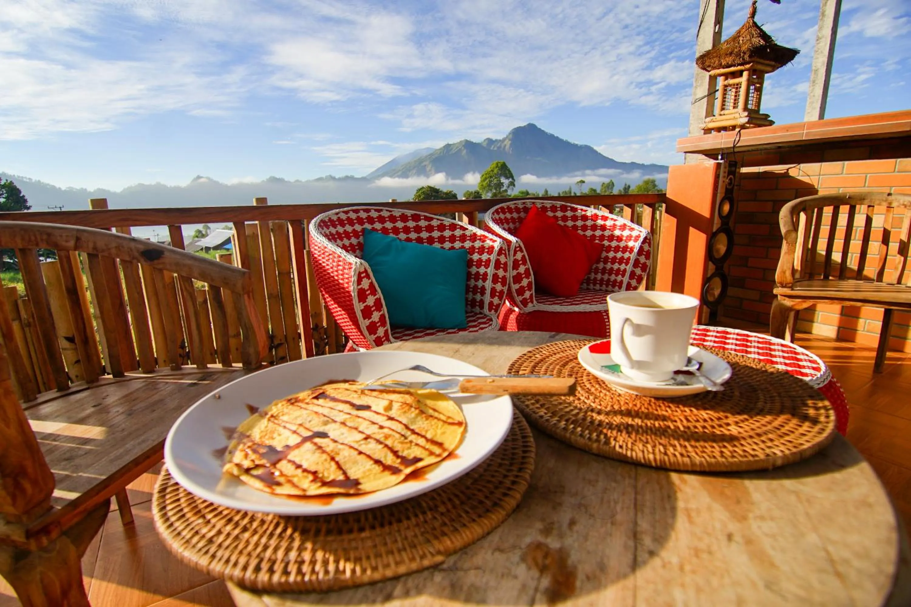Breakfast in Batur Homestay and Lodge