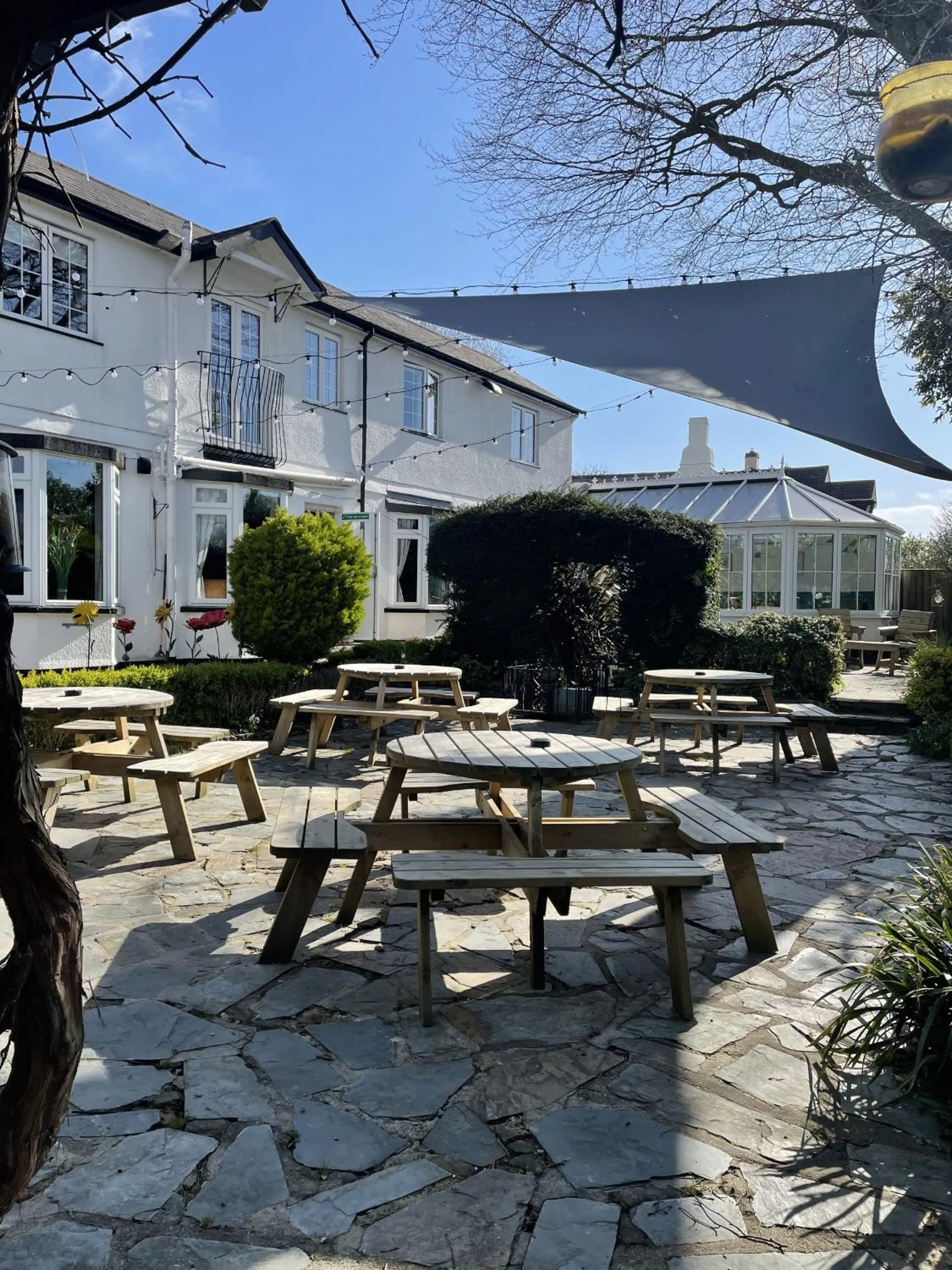 Garden in The Sea Trout Inn