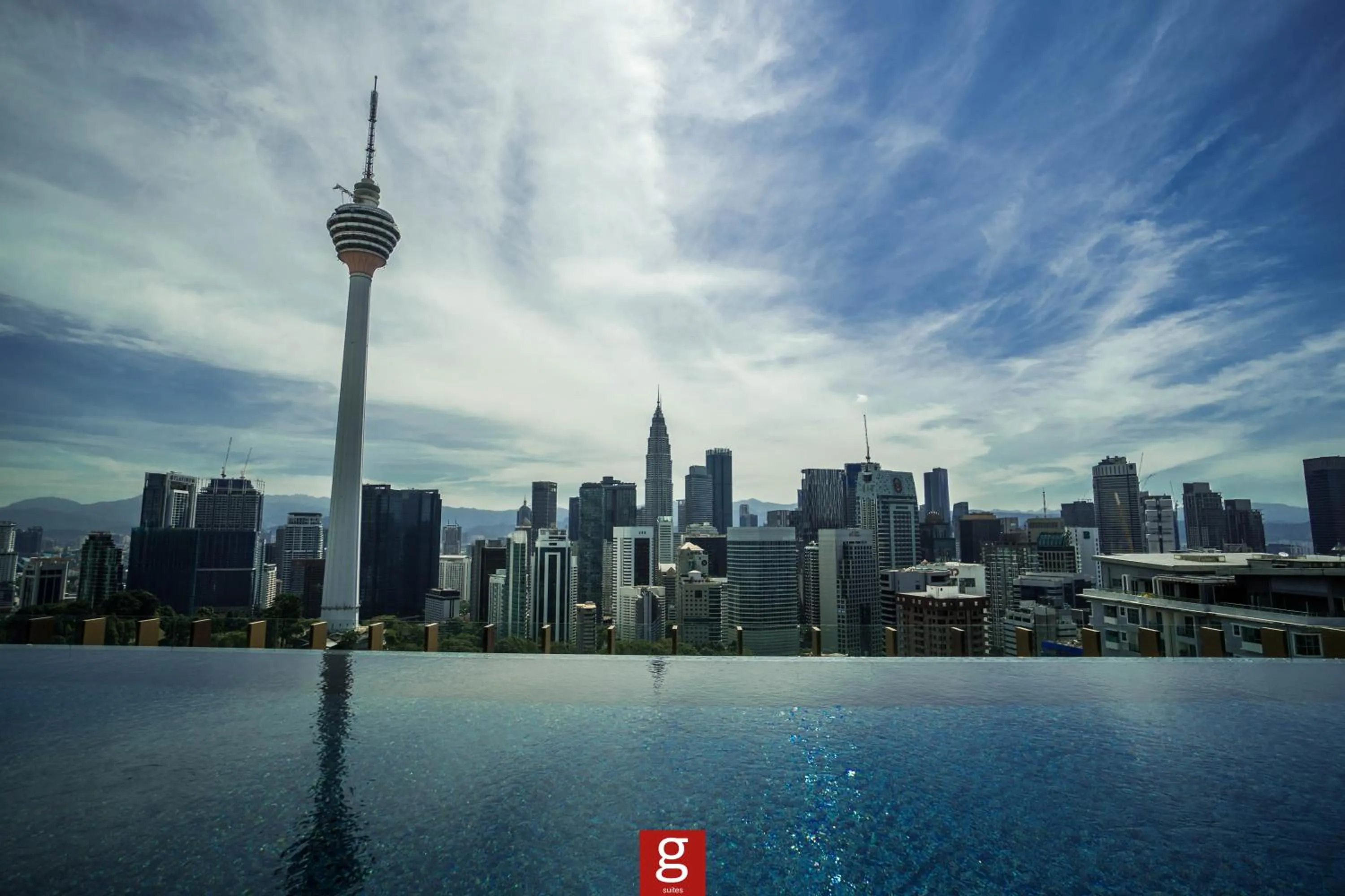 Nearby landmark in Ceylonz Suites KLCC Rooftop Infinity Pool KL Tower View