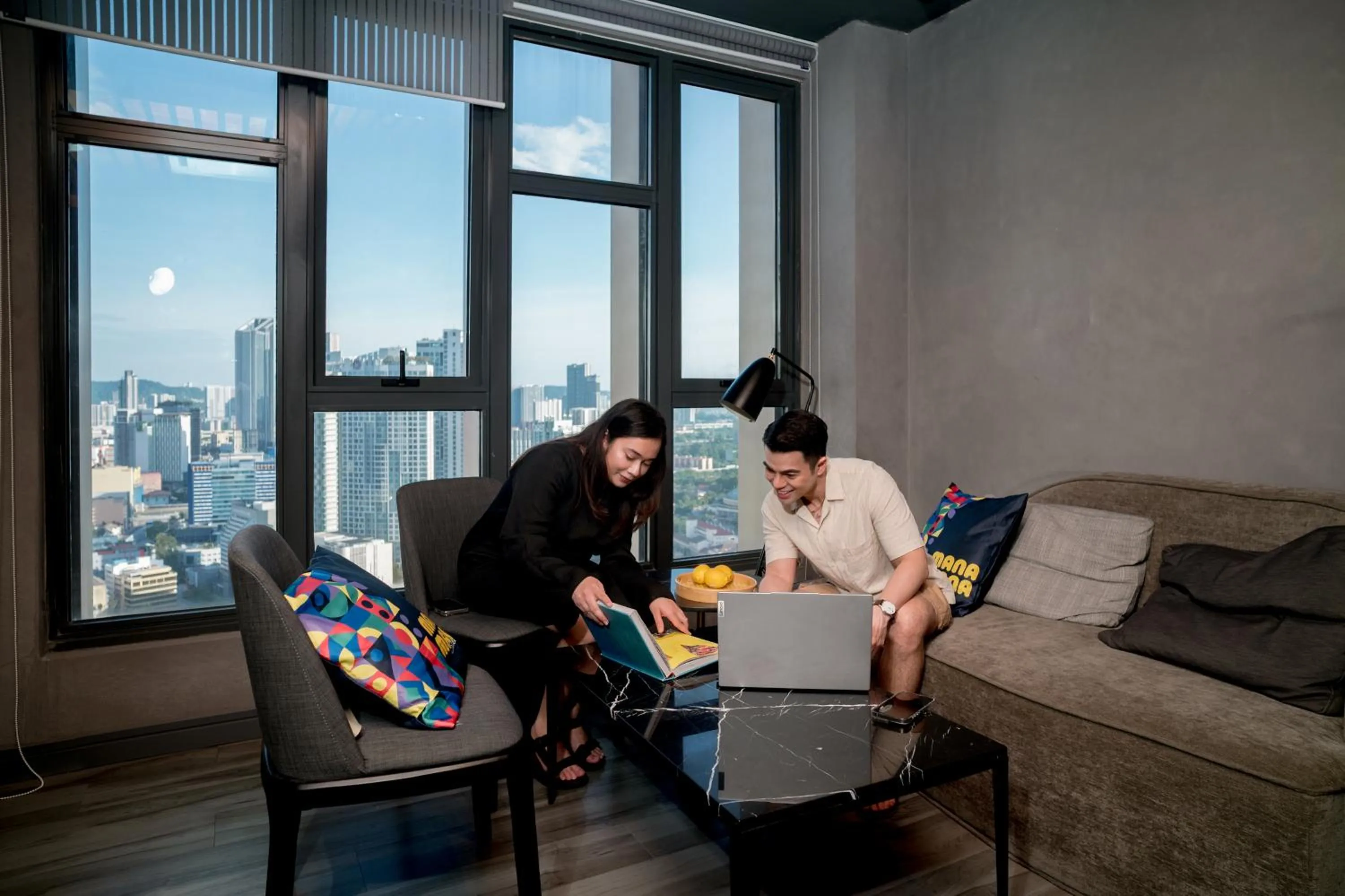 Meeting/conference room in Ceylonz Suites KLCC Rooftop Infinity Pool KL Tower View