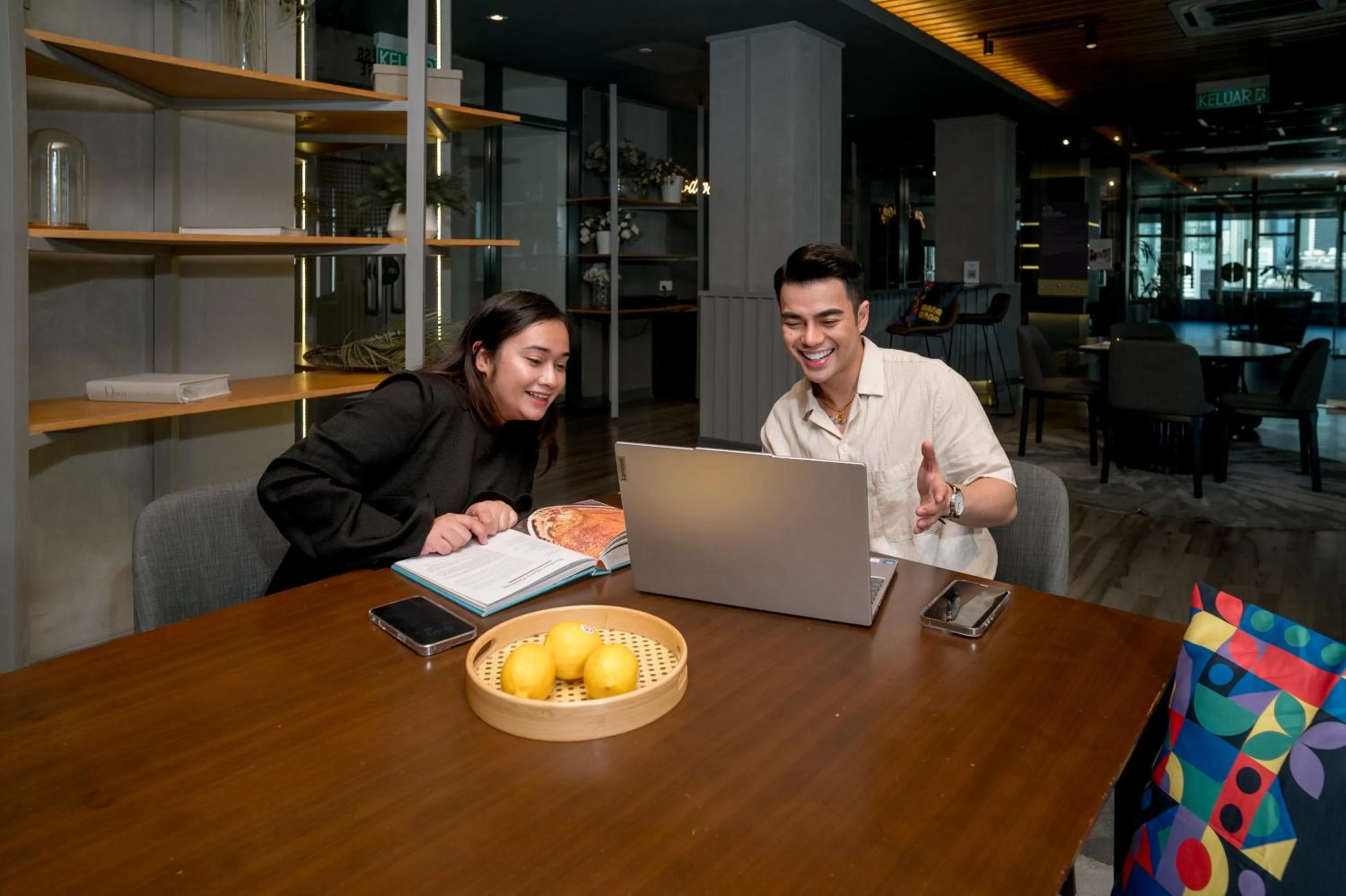 Meeting/conference room in Ceylonz Suites KLCC Rooftop Infinity Pool KL Tower View
