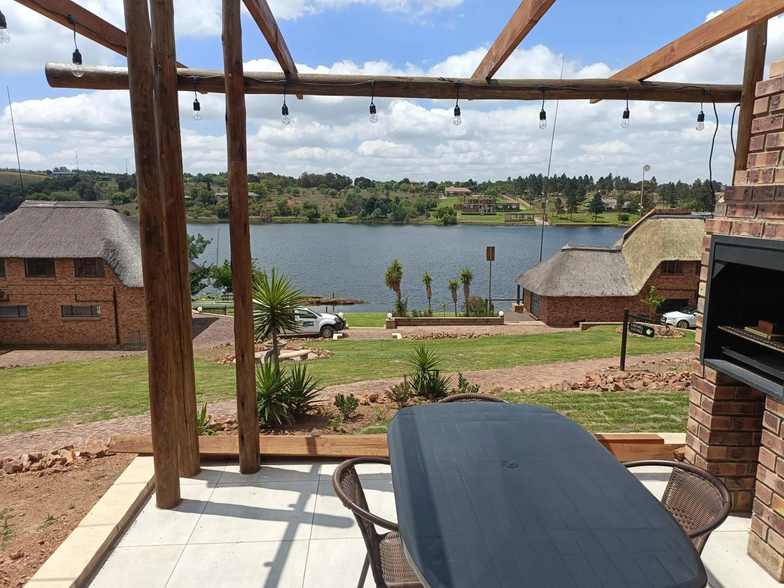 Patio in Sedgefield Lodge