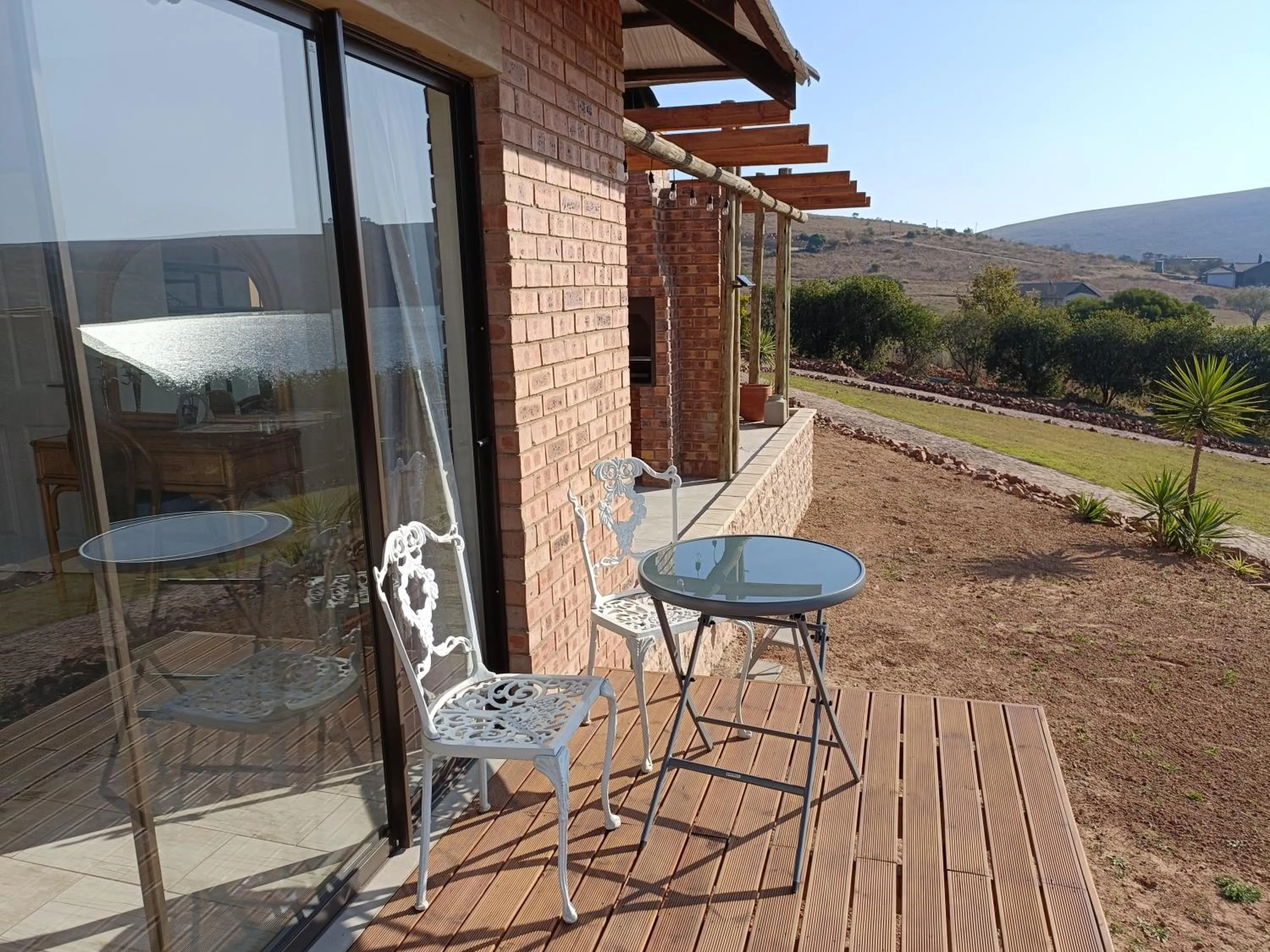 Patio in Sedgefield Lodge