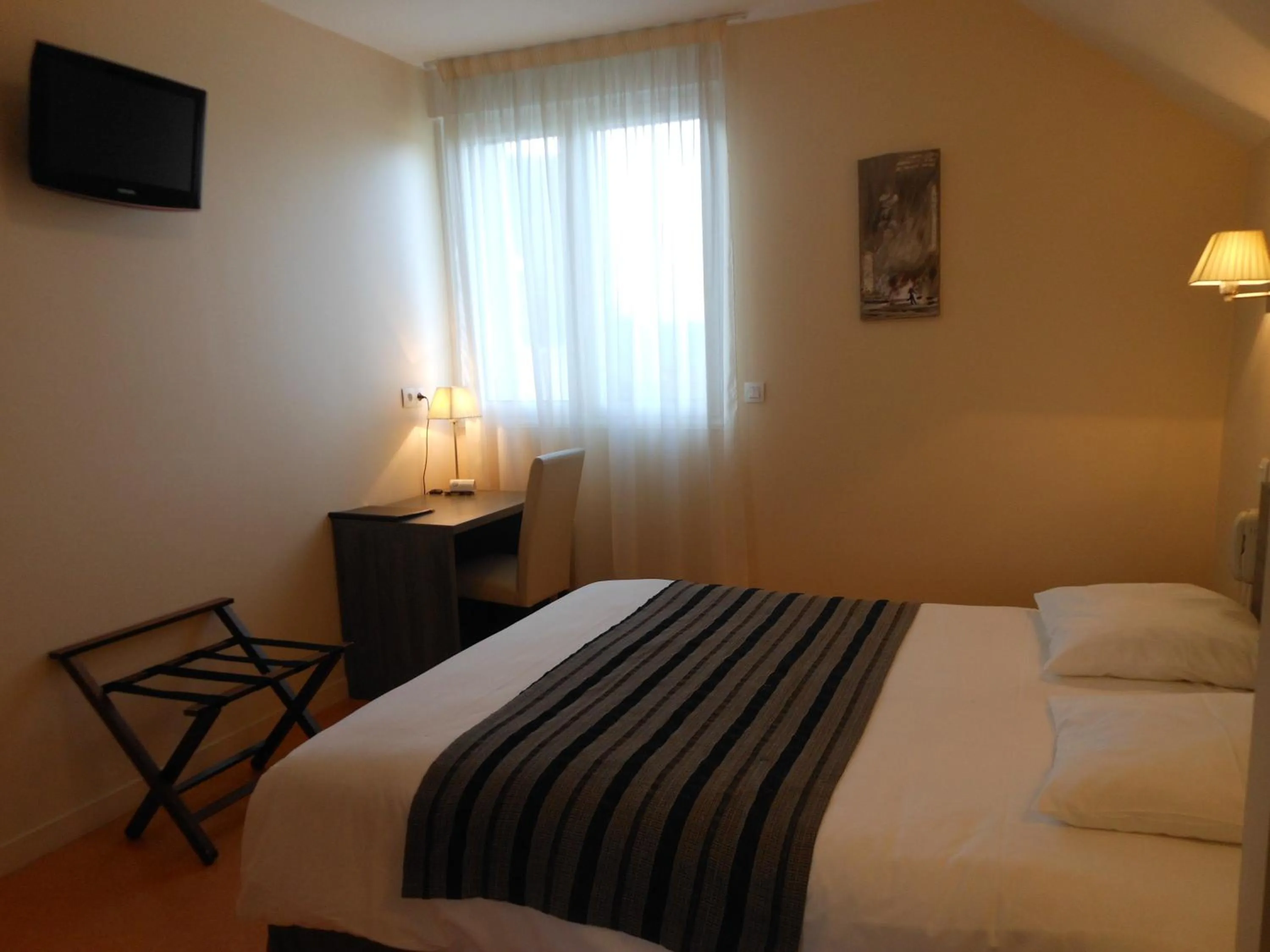 Bedroom, Bed in Hotel du Parc