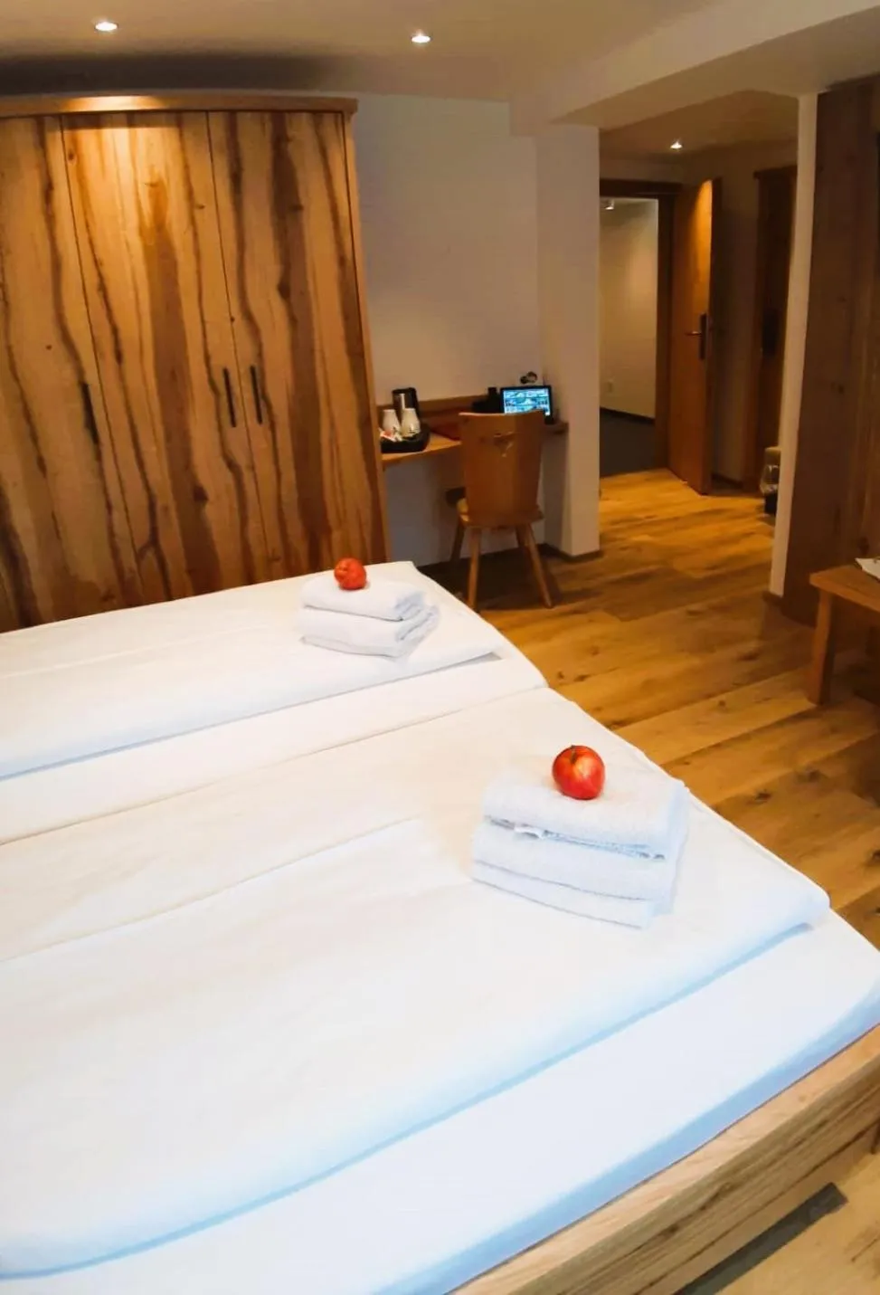 Photo of the whole room, Bed in DEVA Hotel Alpenglück