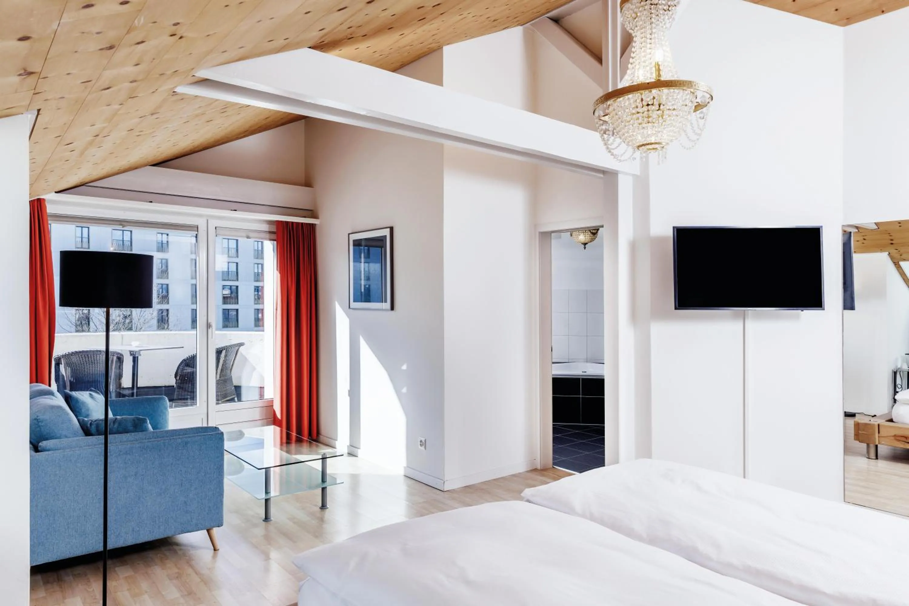 Bed in Sorell Hotel Sonnental Dübendorf