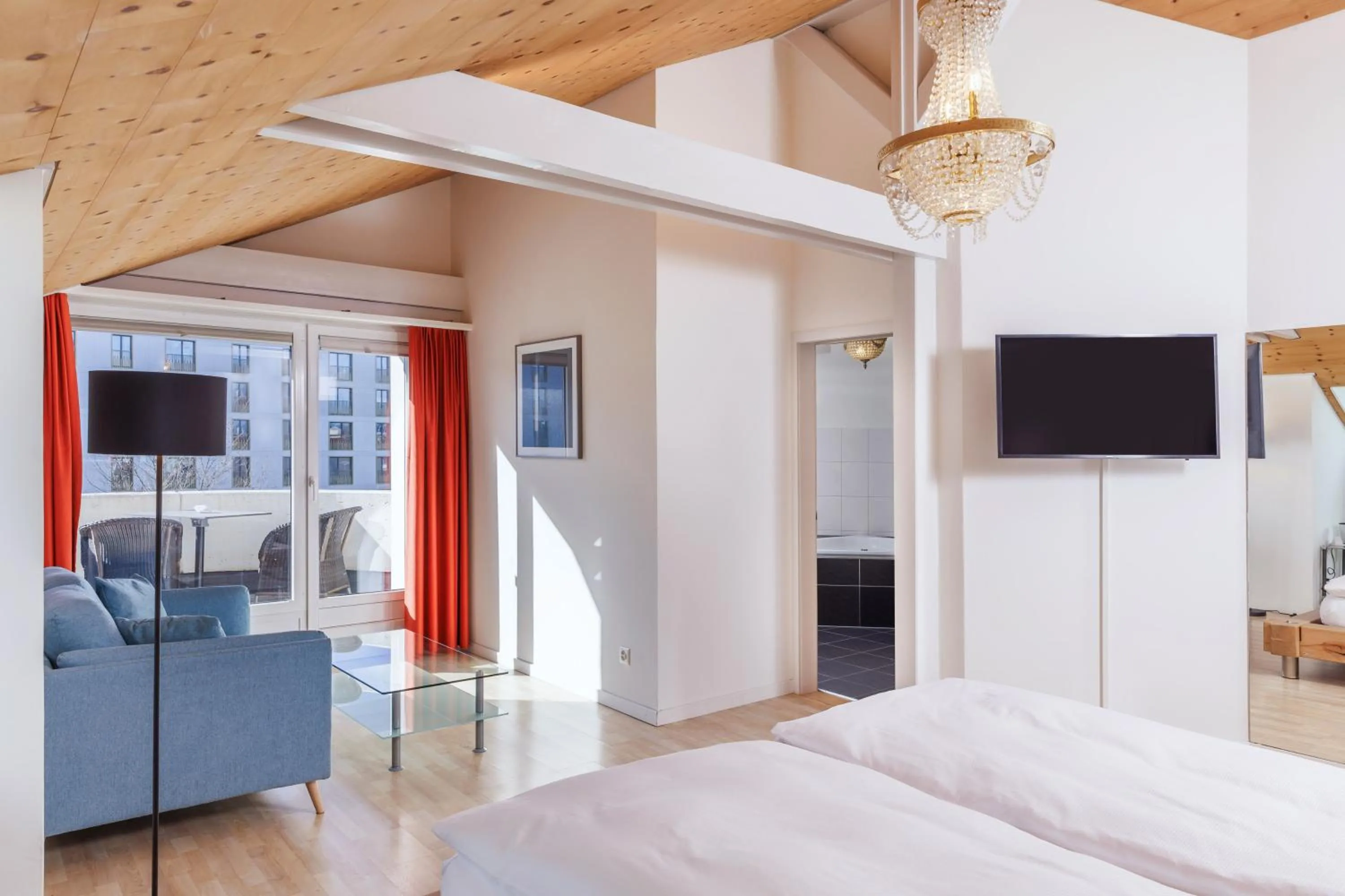 Photo of the whole room, Bed in Sorell Hotel Sonnental Dübendorf