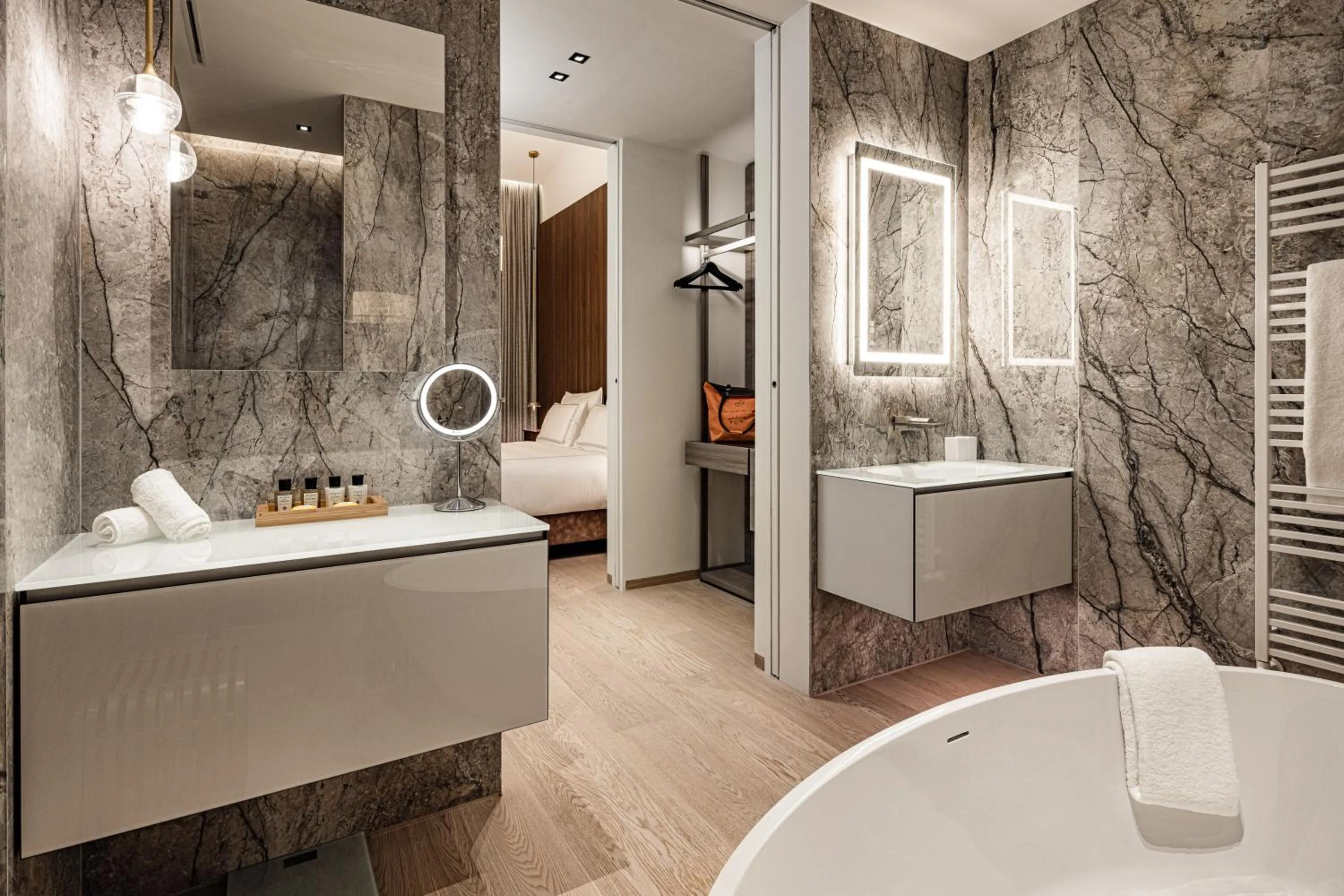 Bathroom in ARIA Retreat & SPA - The Leading Hotels of the World, located within Parco San Marco Resort