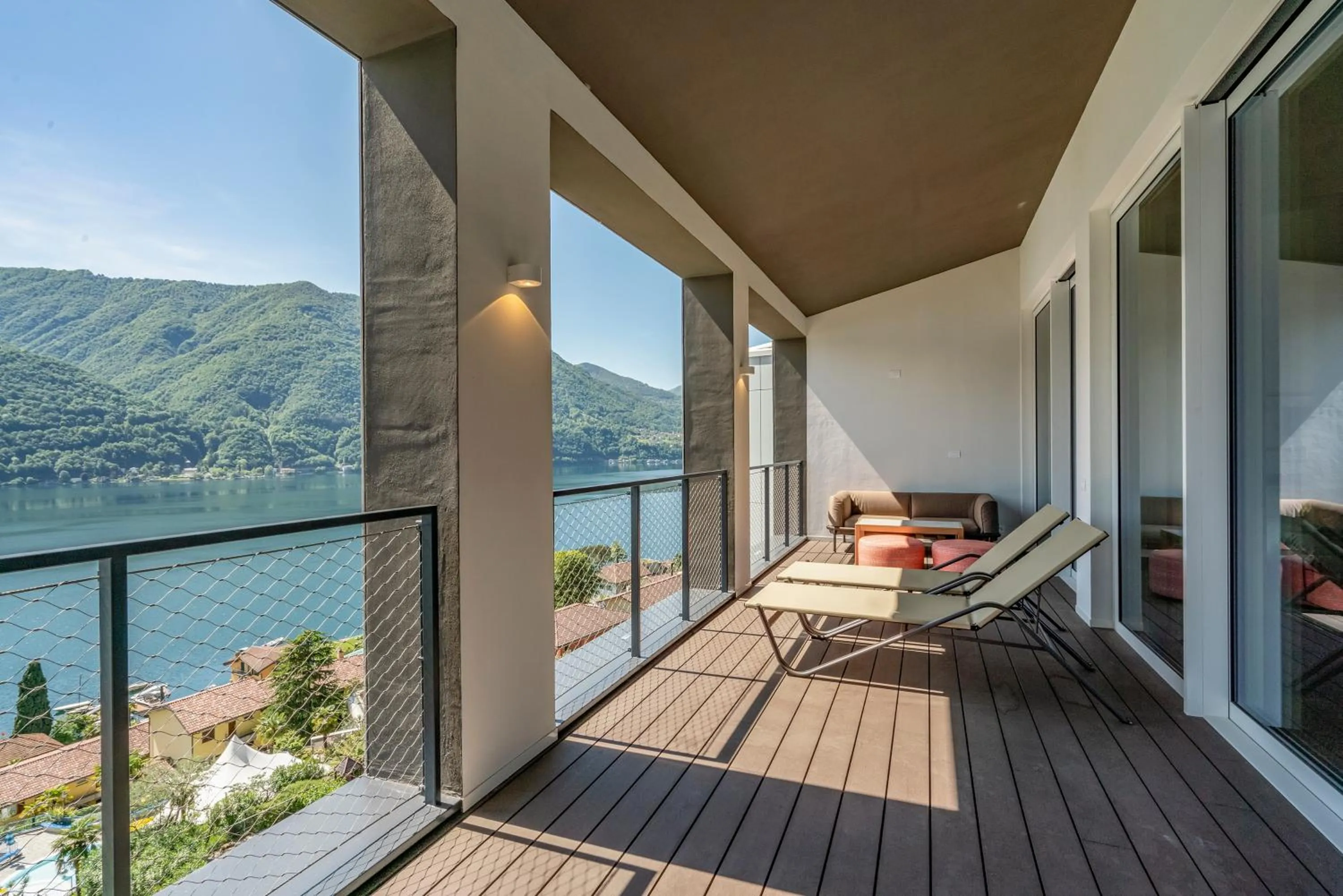 Balcony/Terrace in ARIA Retreat & SPA - The Leading Hotels of the World, located within Parco San Marco Resort