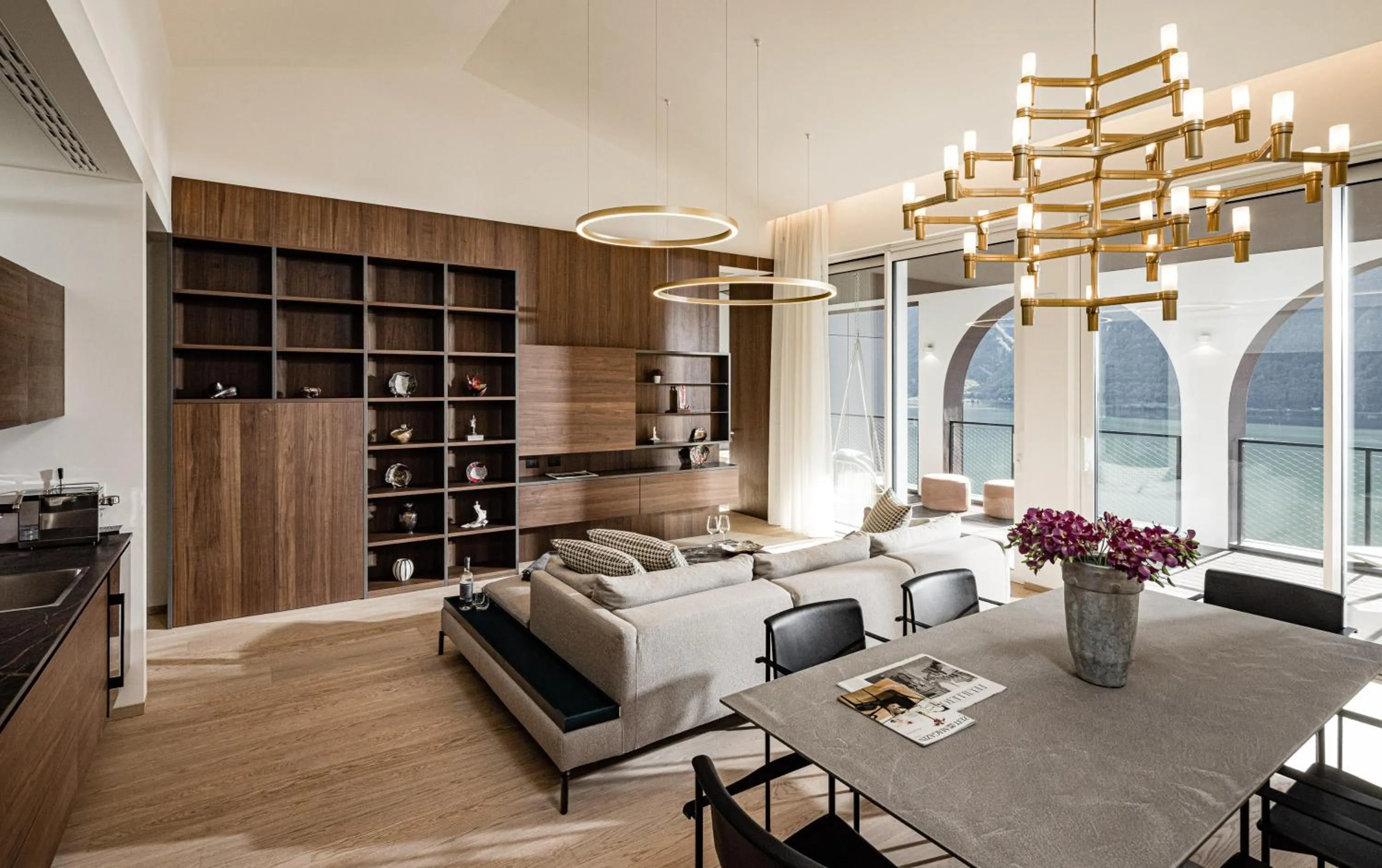 Living room in ARIA Retreat & SPA - The Leading Hotels of the World, located within Parco San Marco Resort