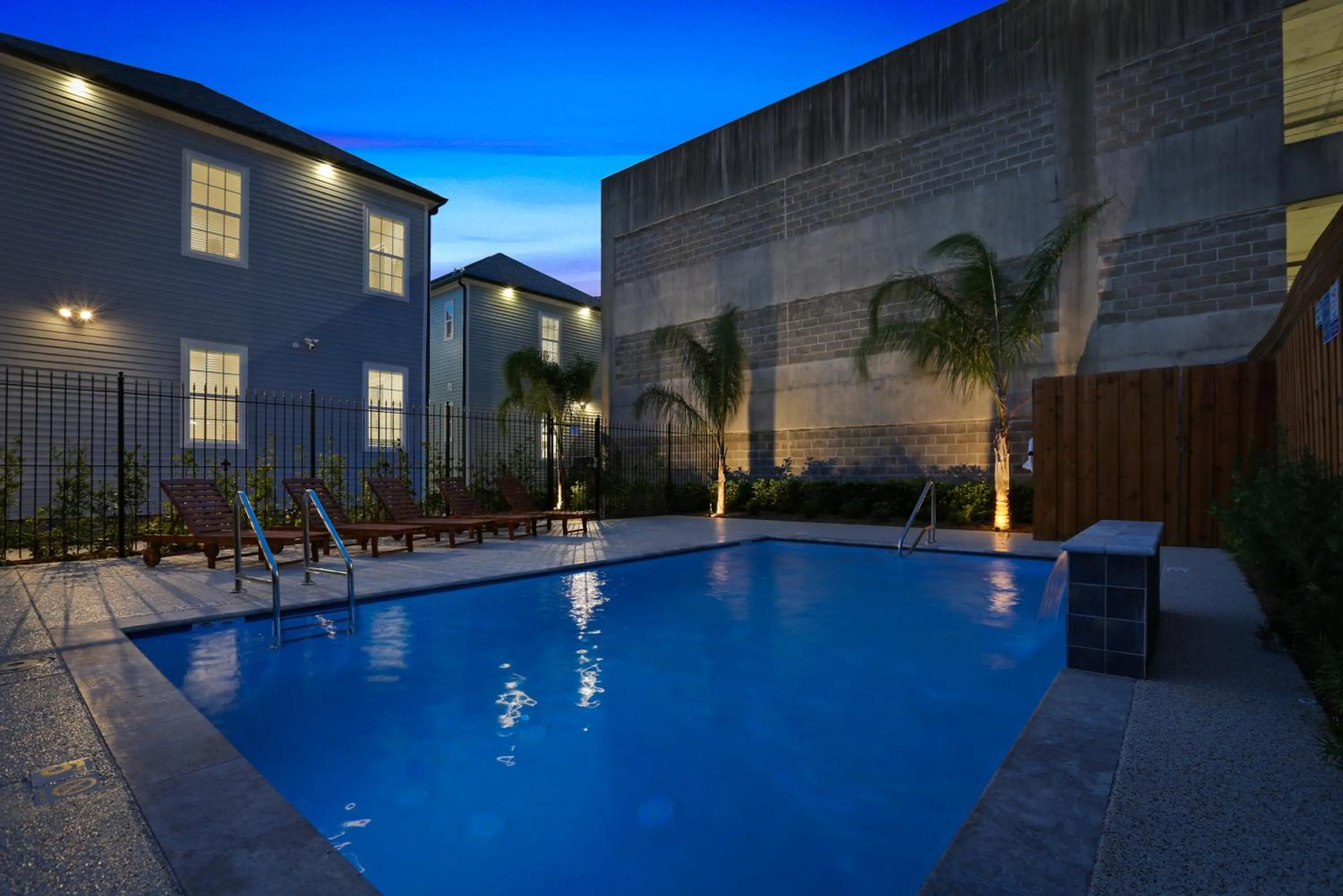 Swimming pool in Hosteeva Chic Urban Retreat w Pool Steps to St Charles Ave and Near Bourbon St