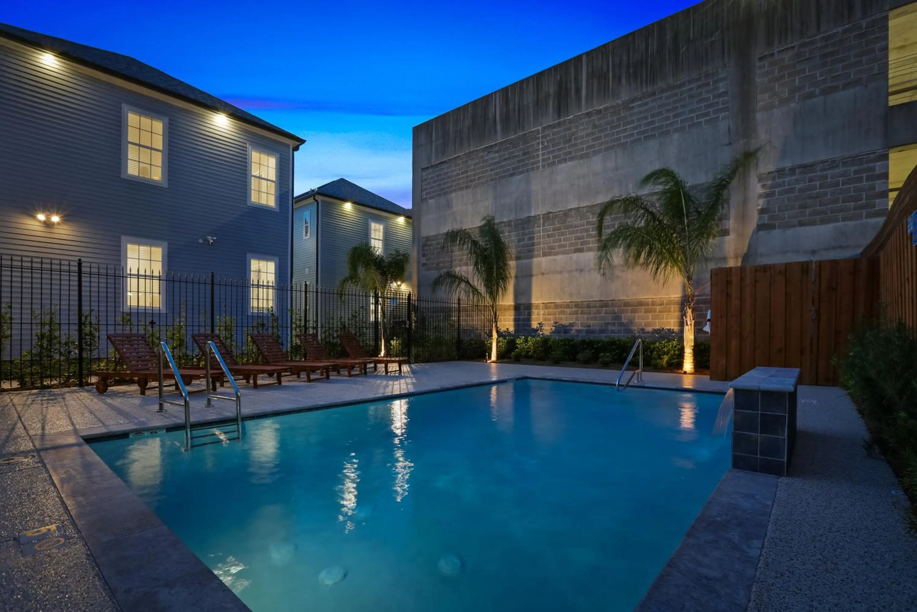 Swimming pool in Hosteeva Chic Urban Retreat w Pool Steps to St Charles Ave and Near Bourbon St