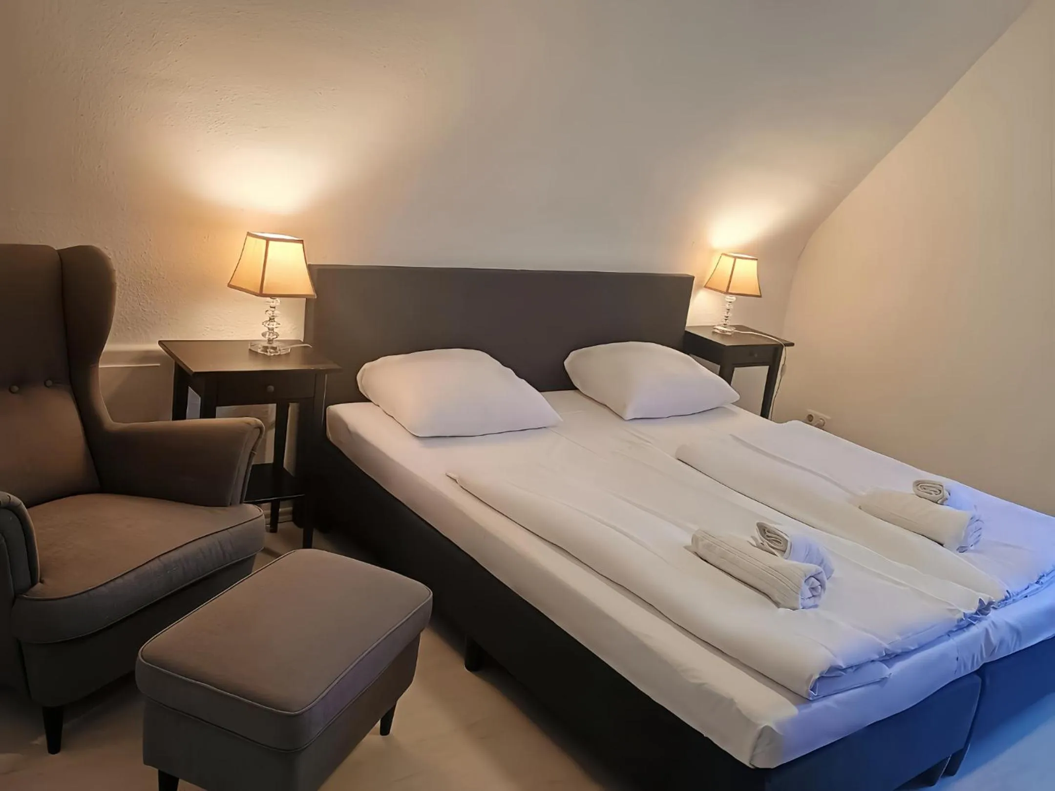 Photo of the whole room, Bed in Excellent Hotel Hamburg