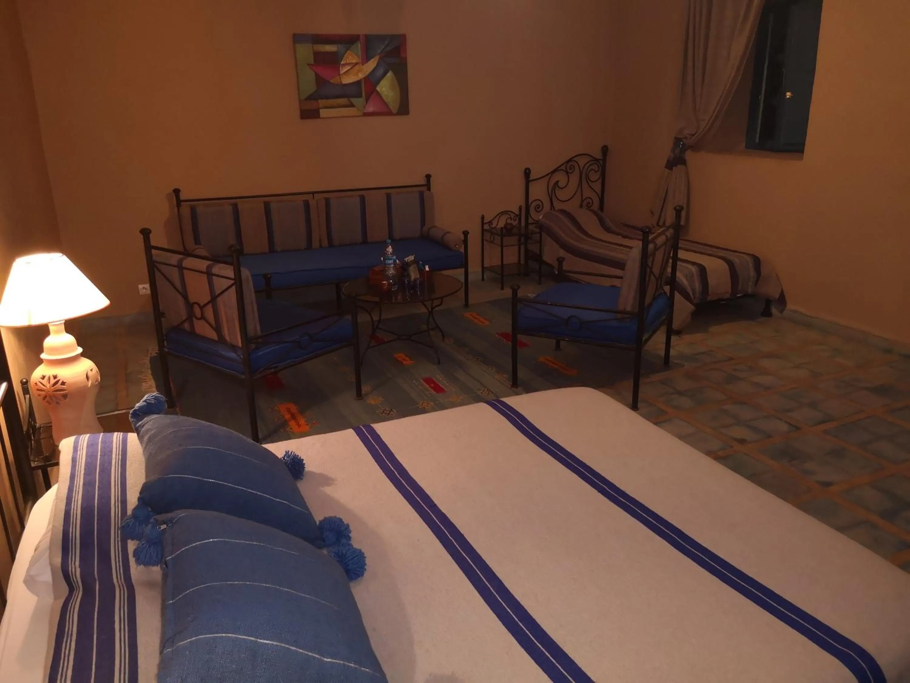 Bed in Riad Ain Khadra