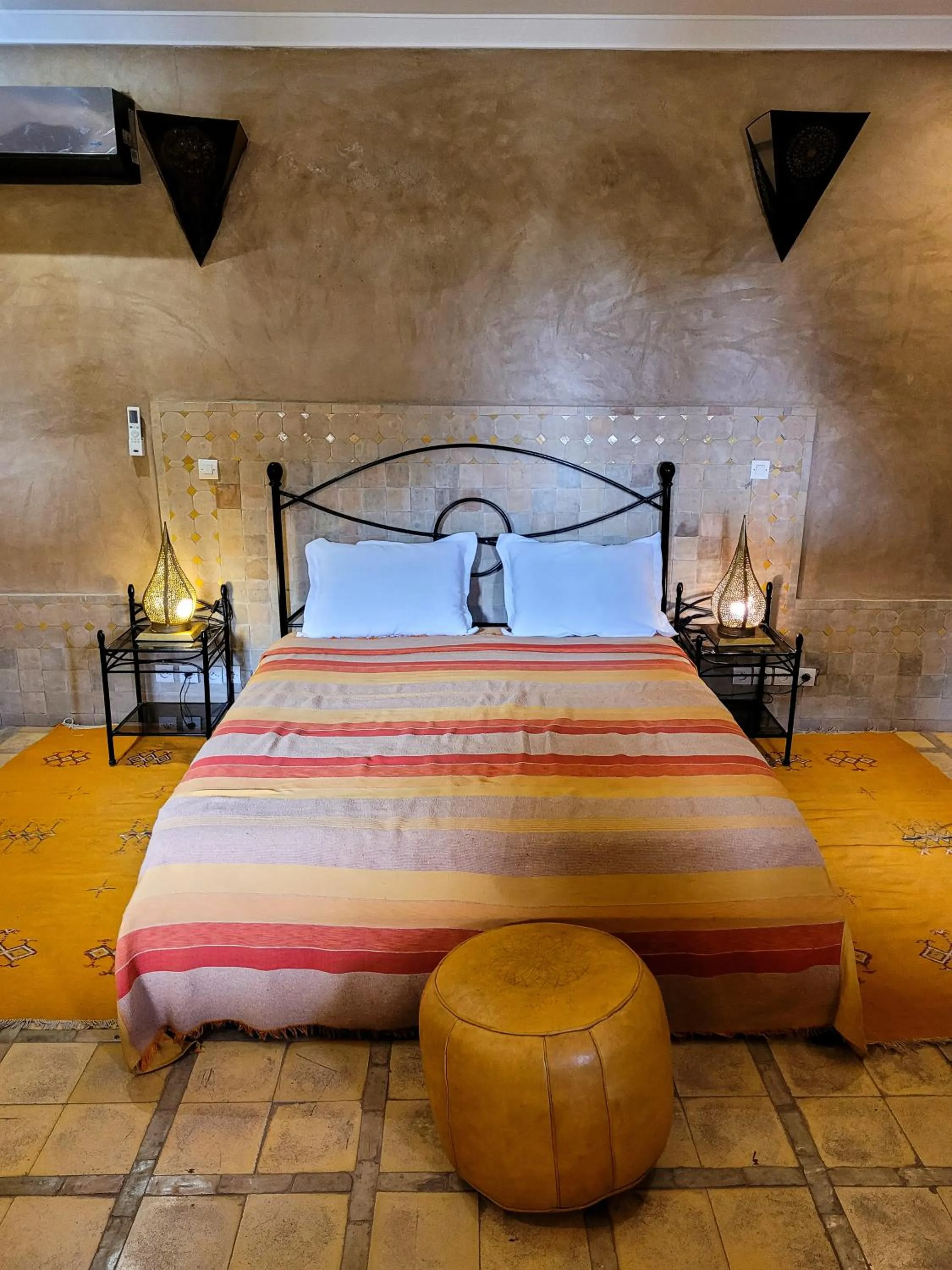 Bed in Riad Ain Khadra