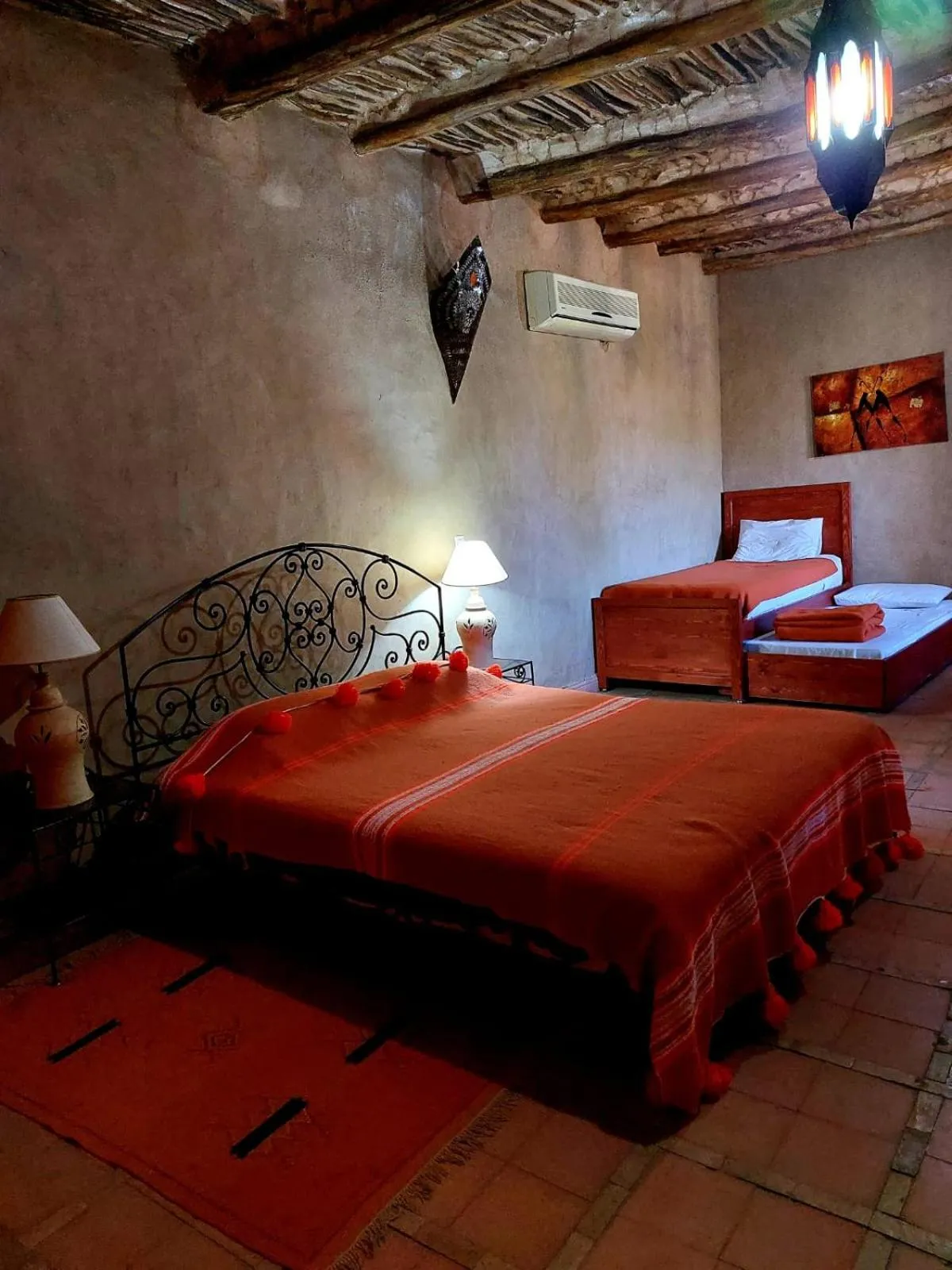 Bed in Riad Ain Khadra