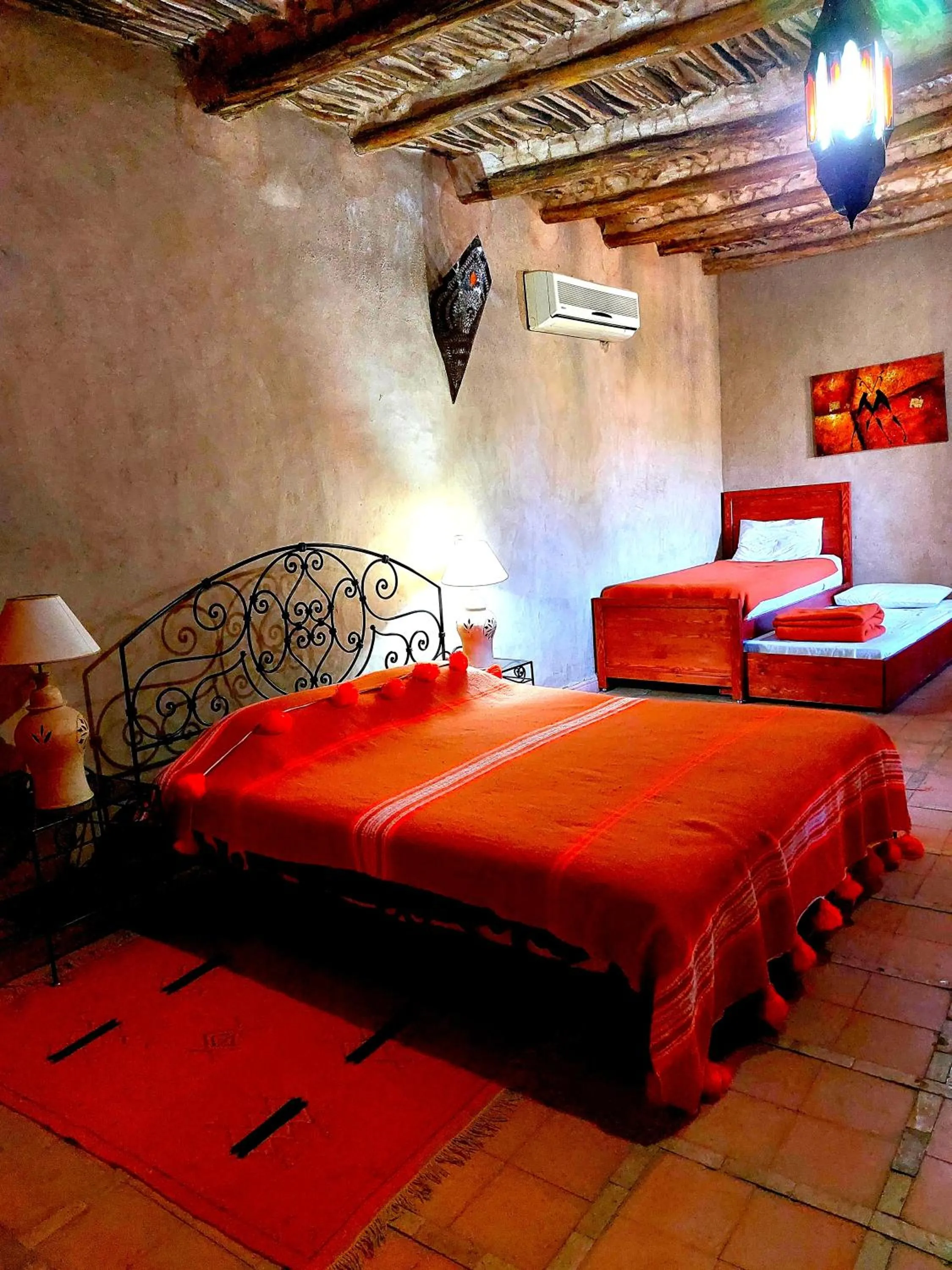 Bed in Riad Ain Khadra