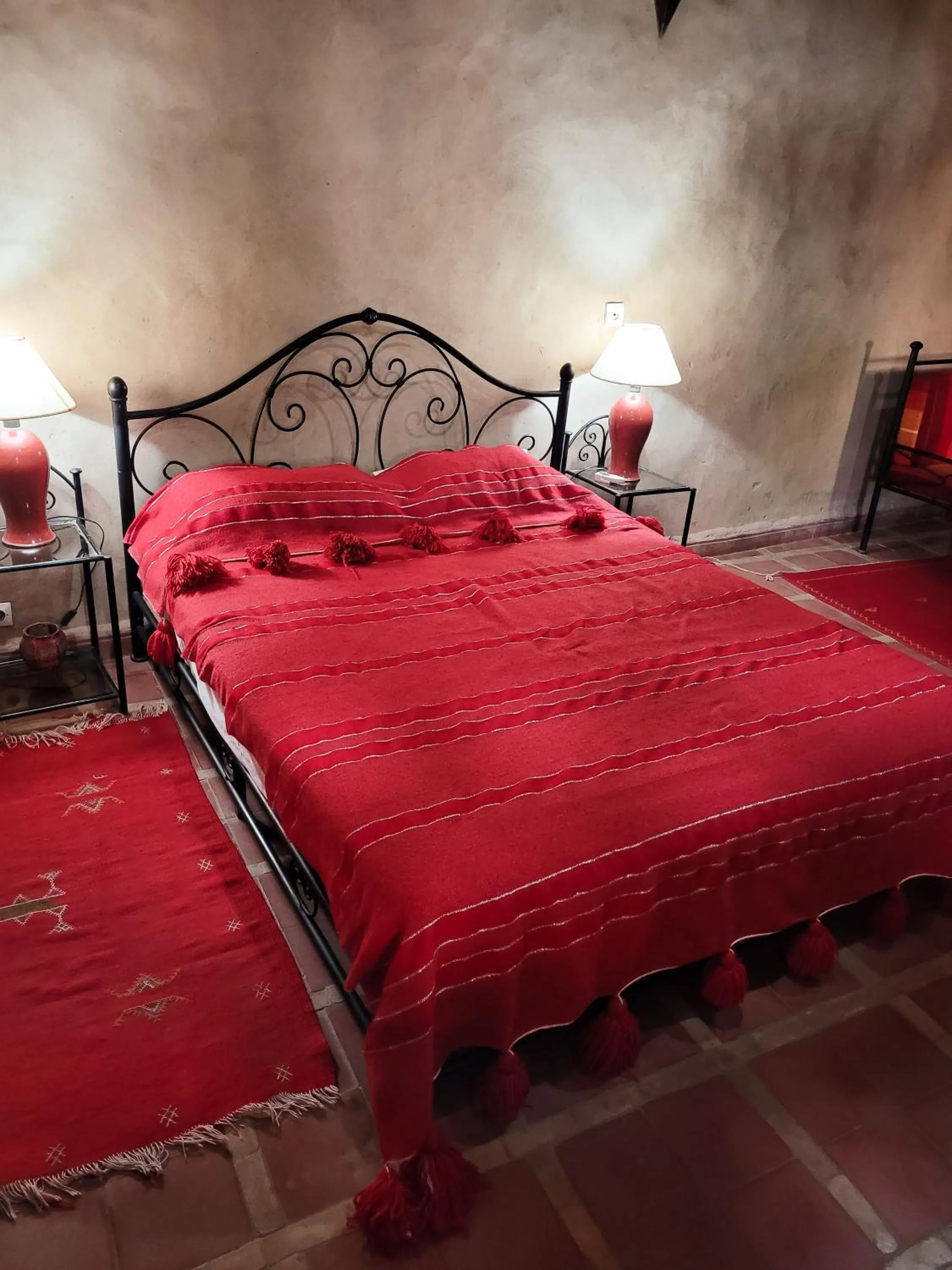 Bed in Riad Ain Khadra