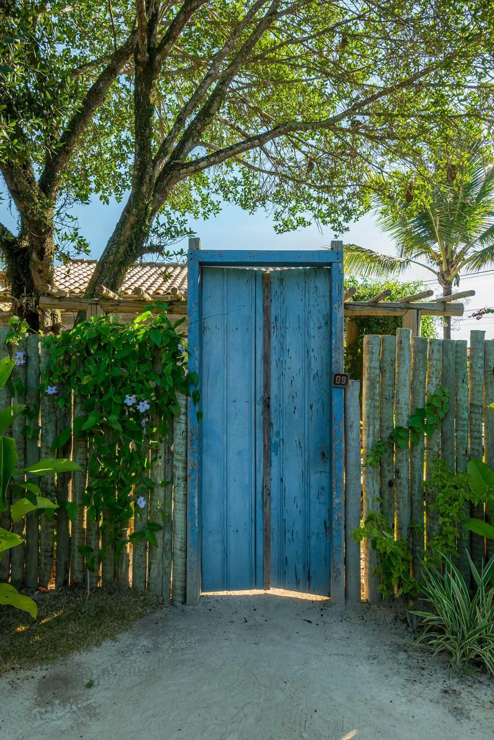 Decorative detail in Villa dos Nativos Boutique Hotel