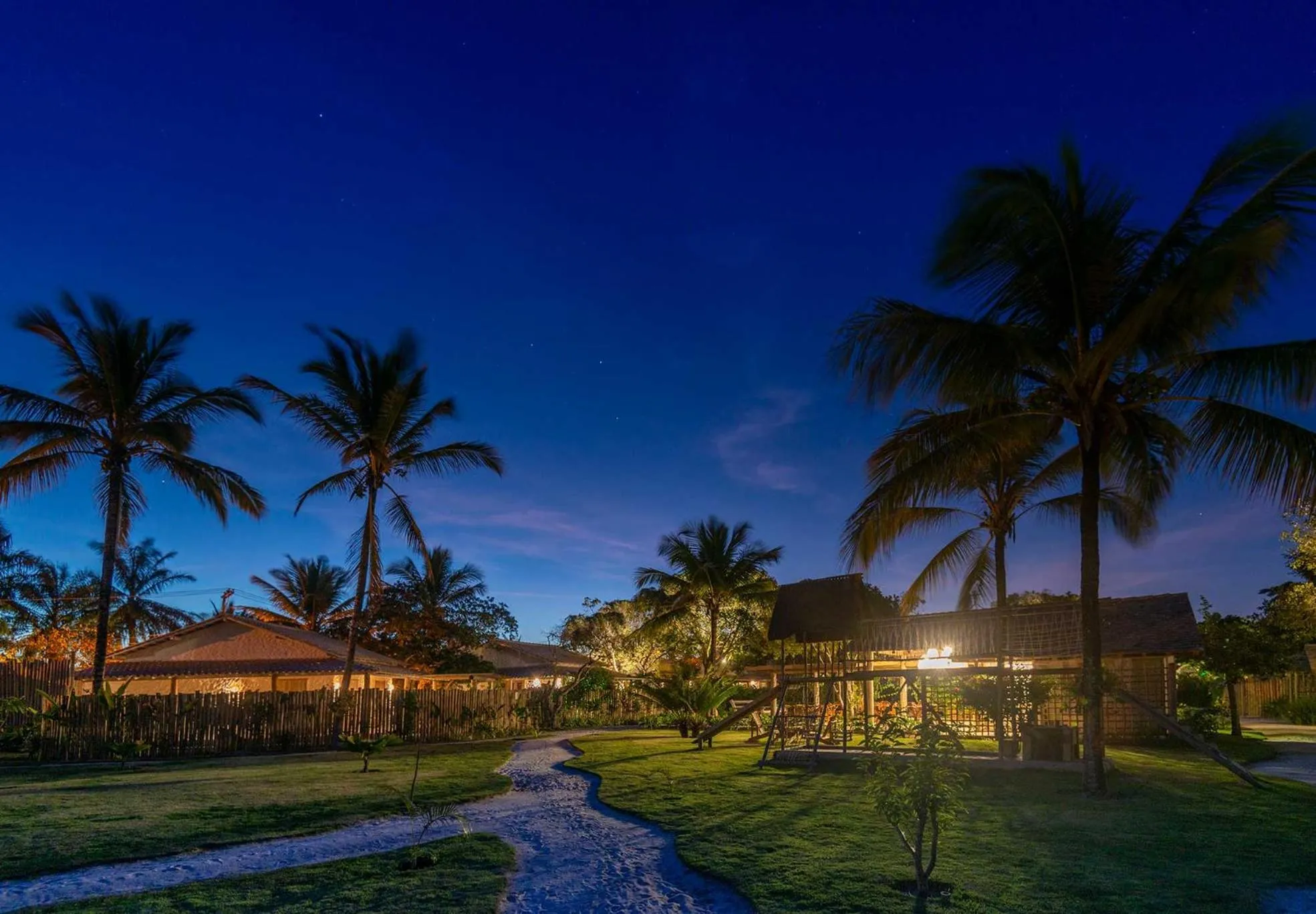 Garden view in Villa dos Nativos Boutique Hotel