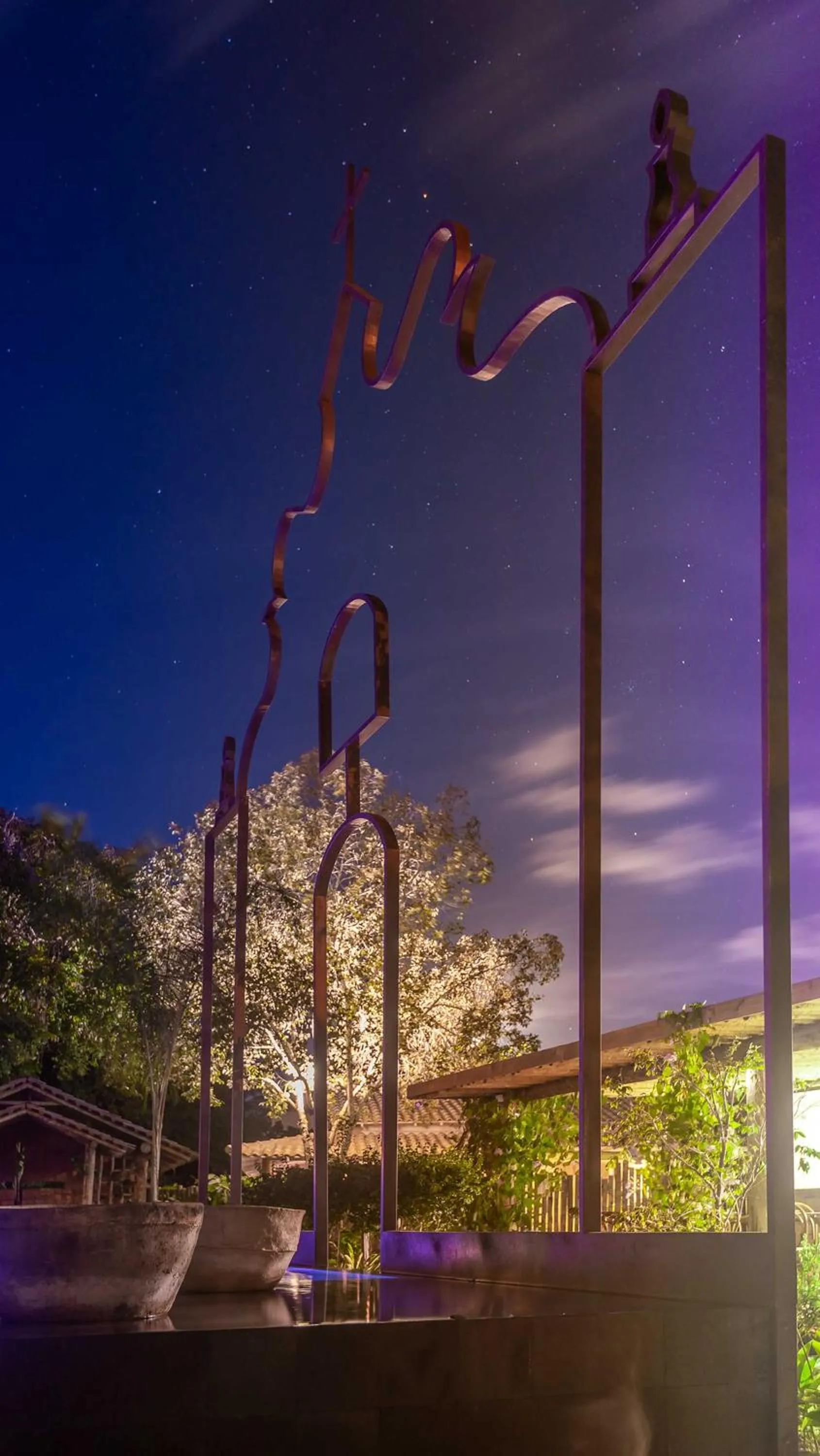 Swimming pool in Villa dos Nativos Boutique Hotel
