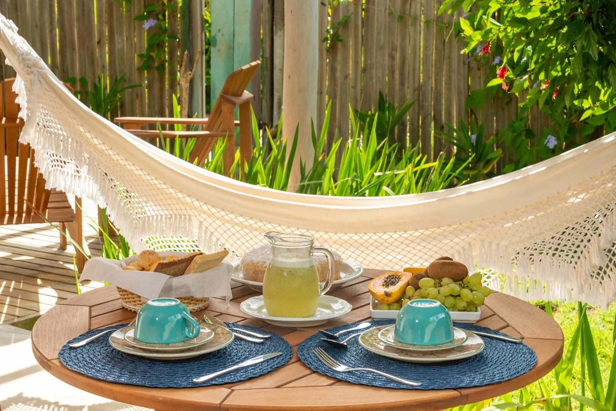 Patio in Villa dos Nativos Boutique Hotel