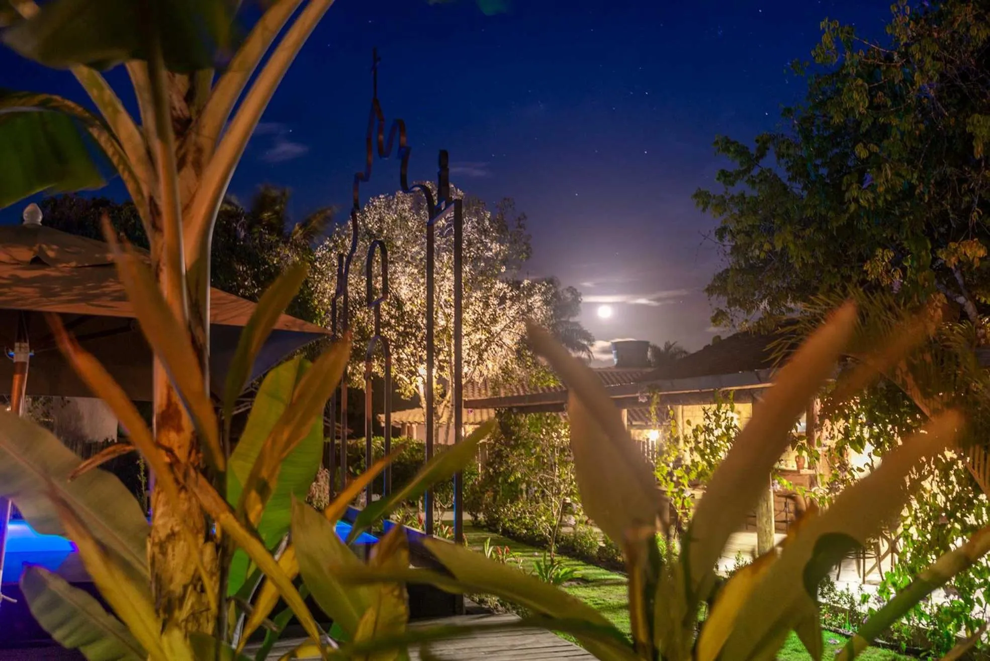 Garden in Villa dos Nativos Boutique Hotel