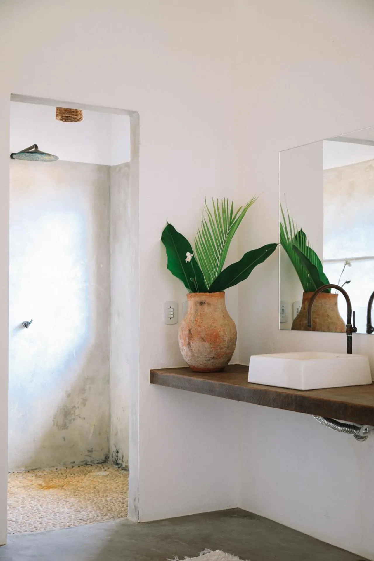 Bathroom in Villa dos Nativos Boutique Hotel