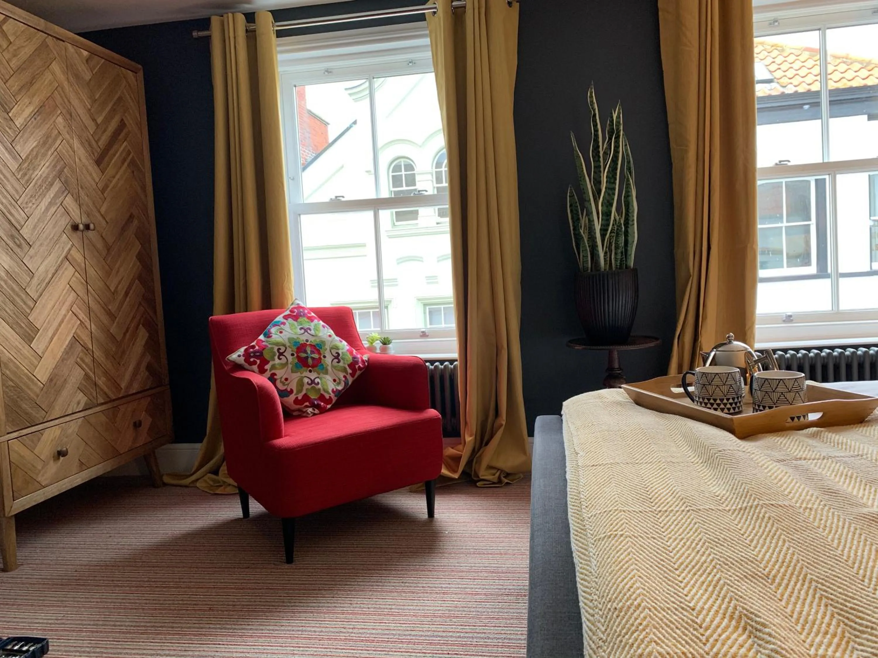 Bed in Sherlocks lodgings