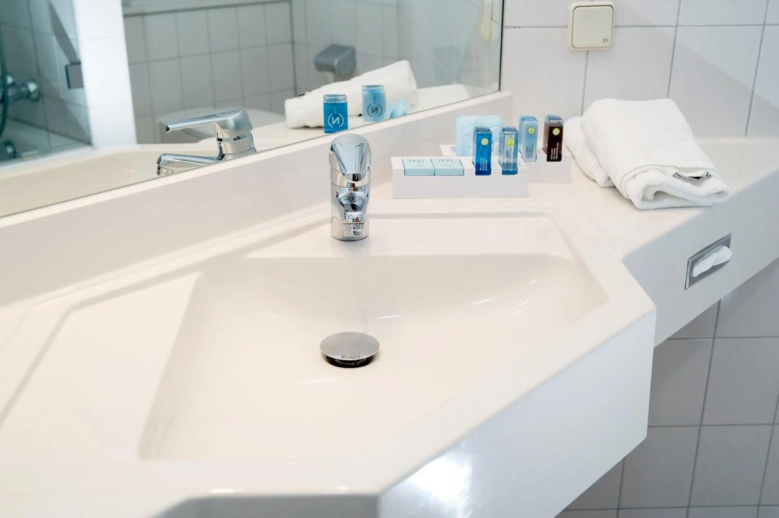 Bathroom in Novotel Freiburg am Konzerthaus