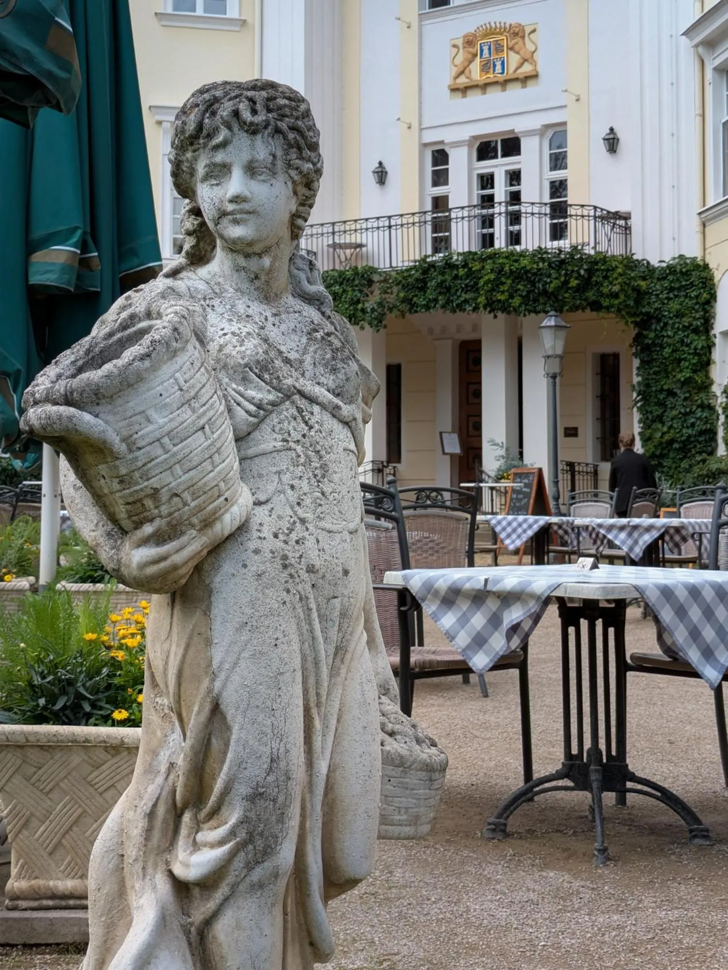 Balcony/Terrace in Schloss Lübbenau