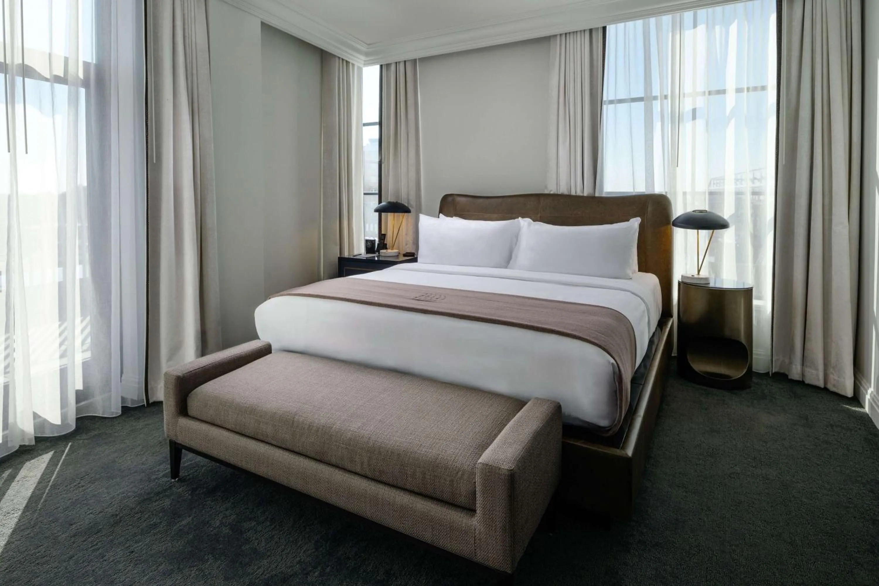 Bed in Daxton Hotel Birmingham, Curio Collection by Hilton