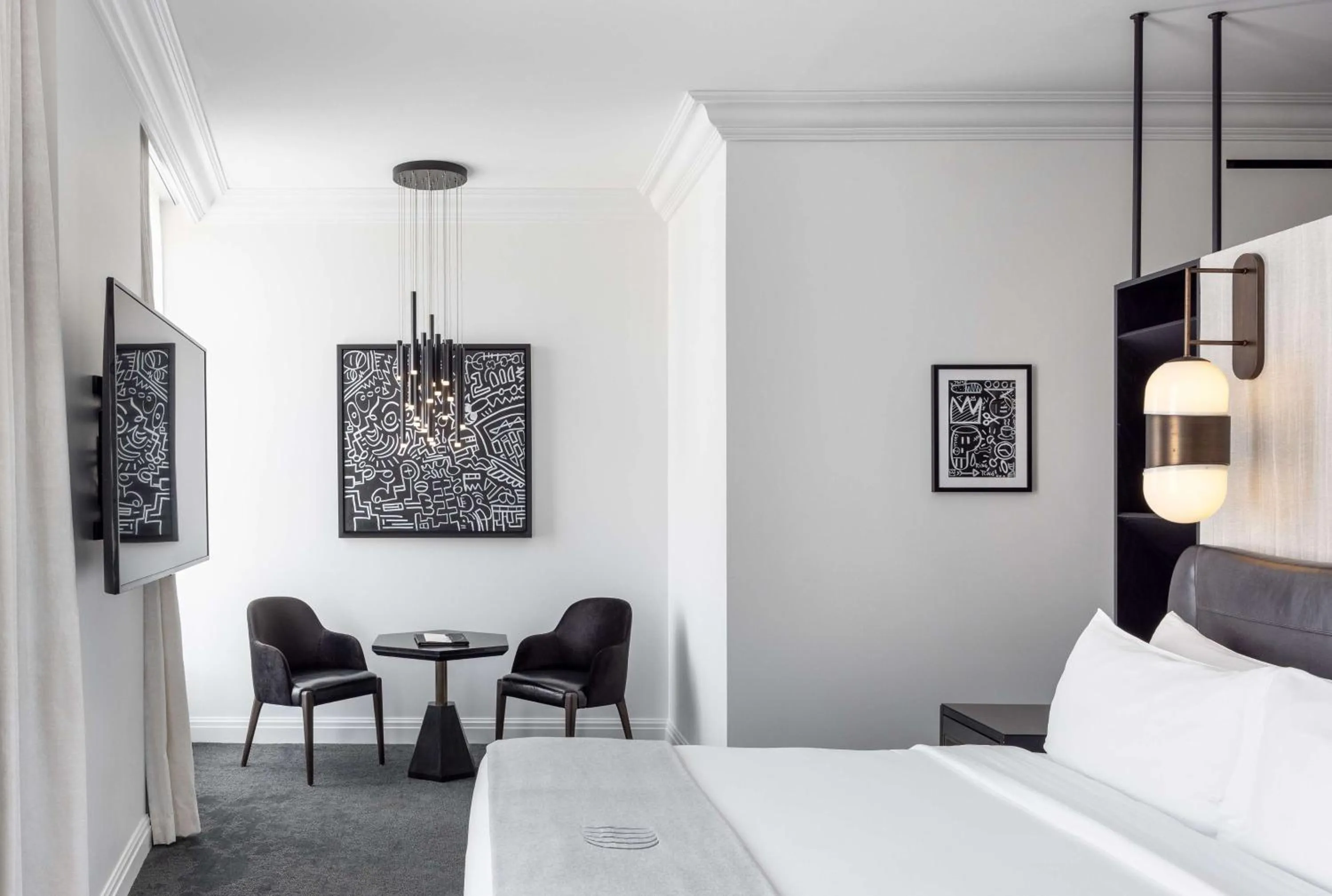 Bed in Daxton Hotel Birmingham, Curio Collection by Hilton