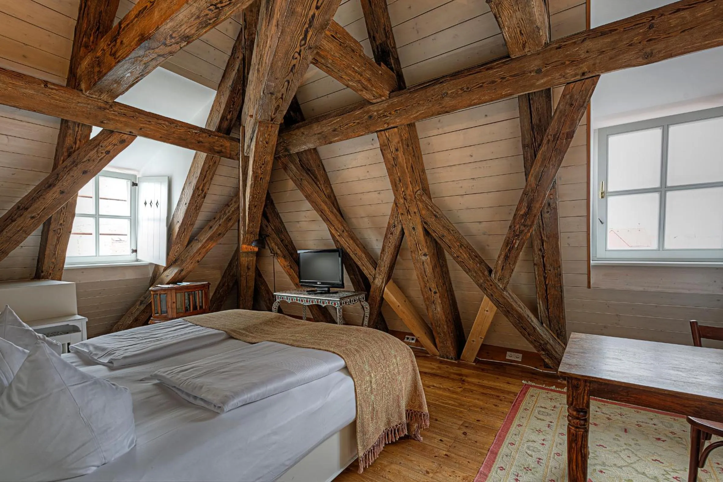 Bed in Hotel Orphée - Großes Haus
