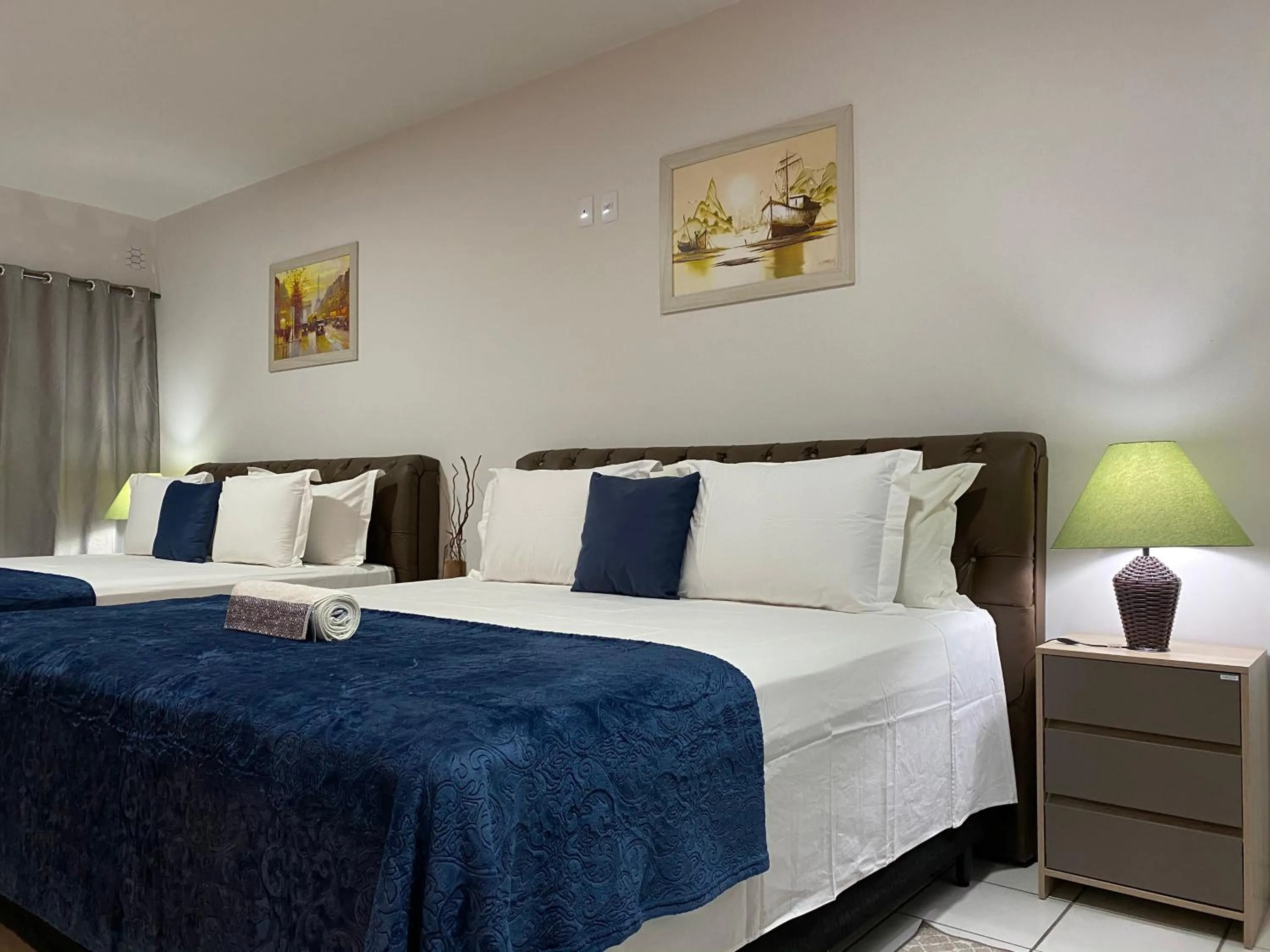 Bed in B & A Suites Inn Hotel - Quarto Luxo Safira