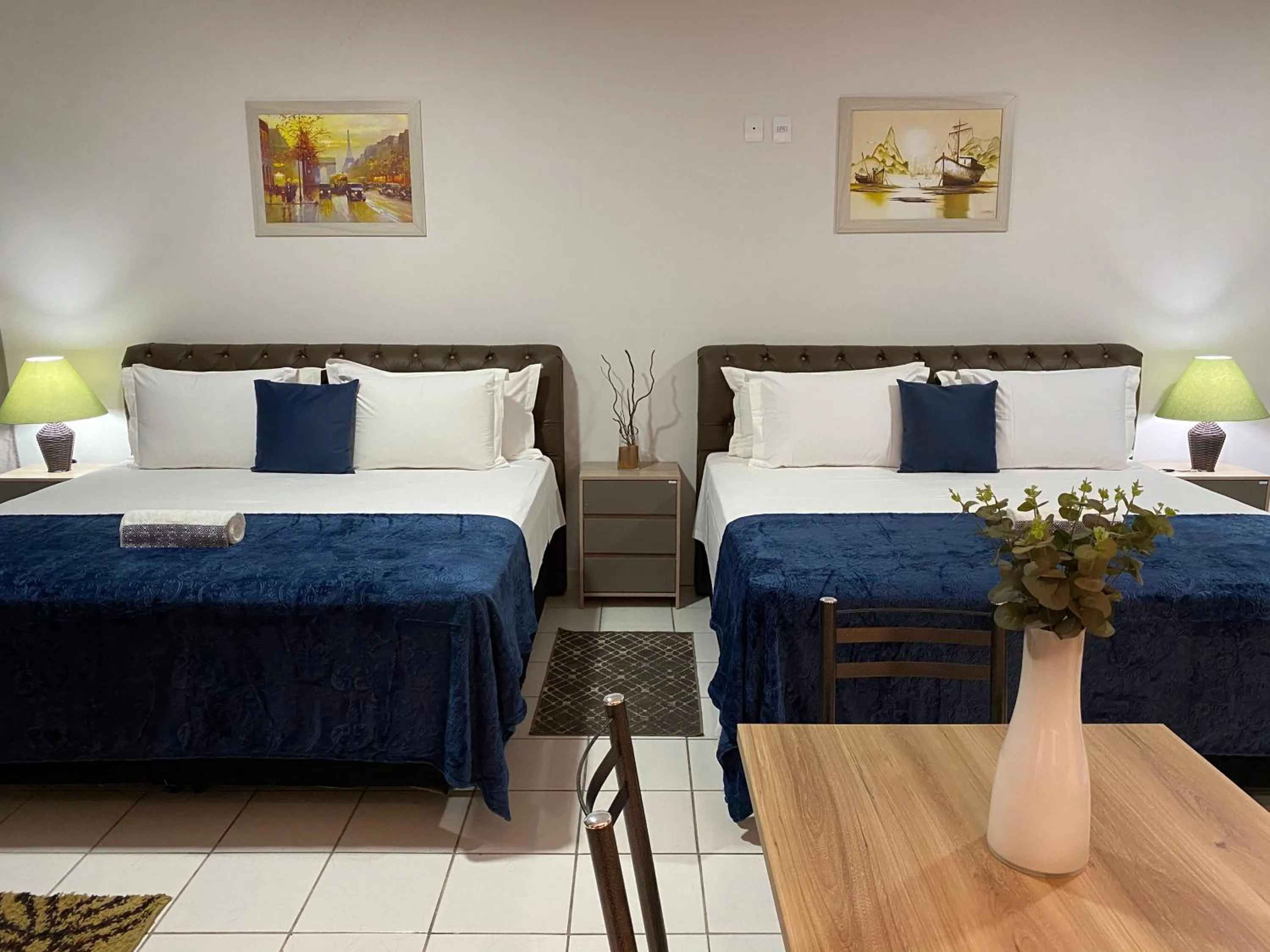 Bed in B & A Suites Inn Hotel - Quarto Luxo Safira