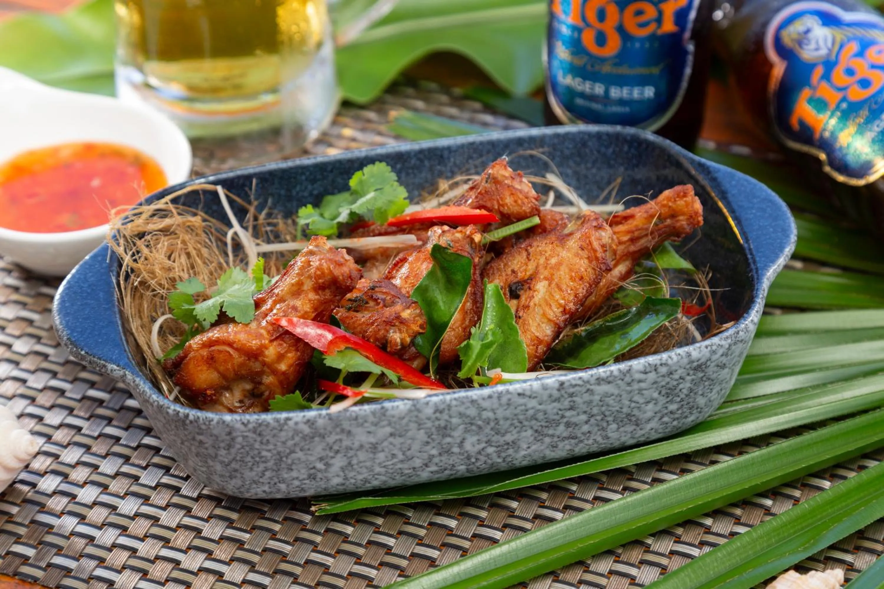 Food close-up in Eden Beach Resort by EHM