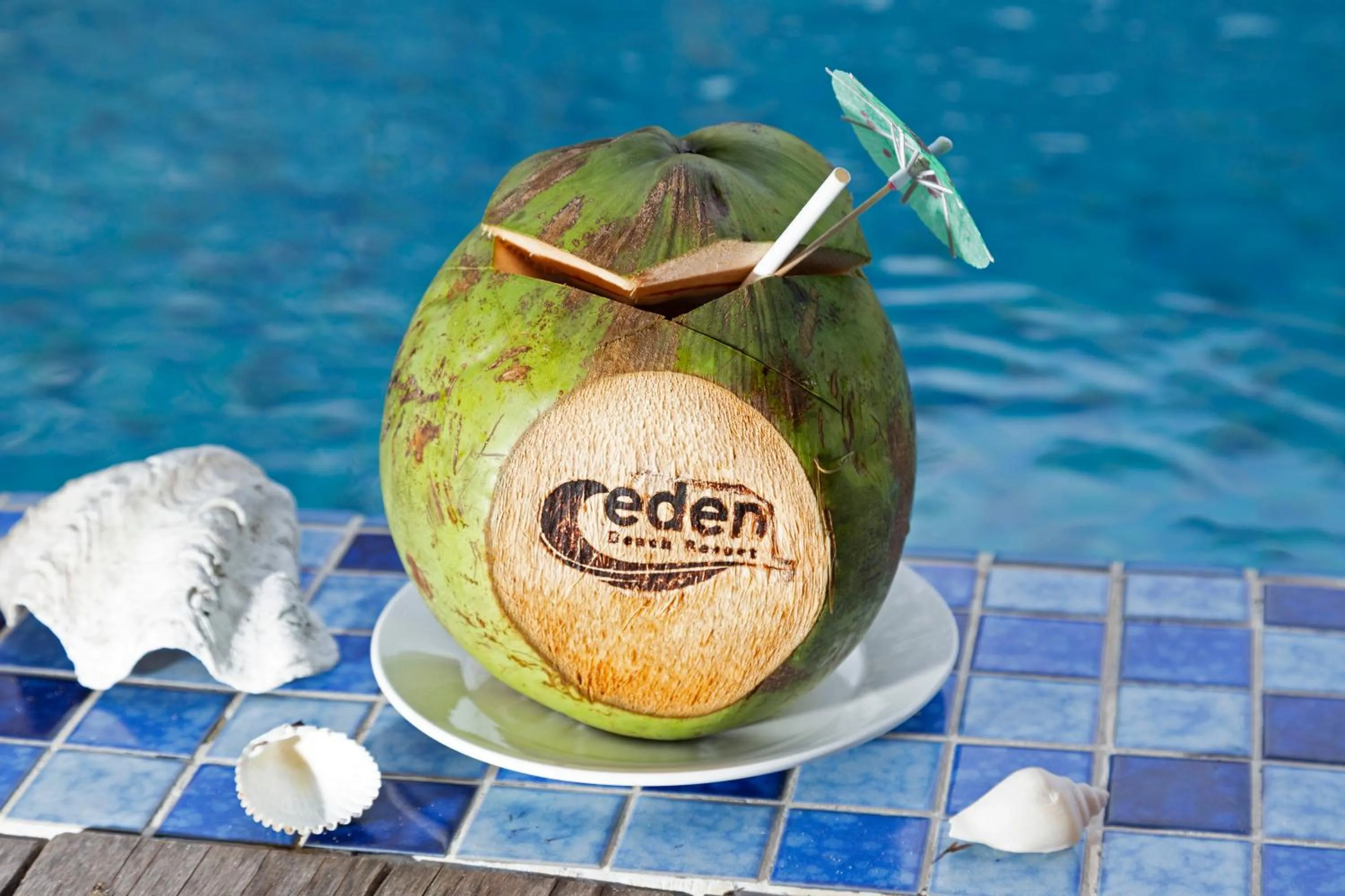 Food and drinks in Eden Beach Resort by EHM