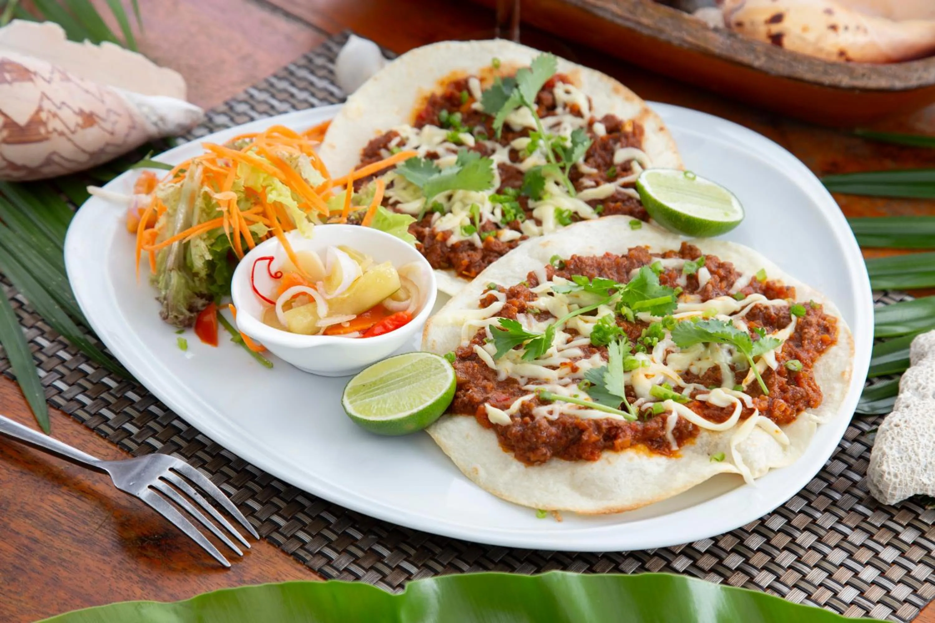 Food close-up in Eden Beach Resort by EHM